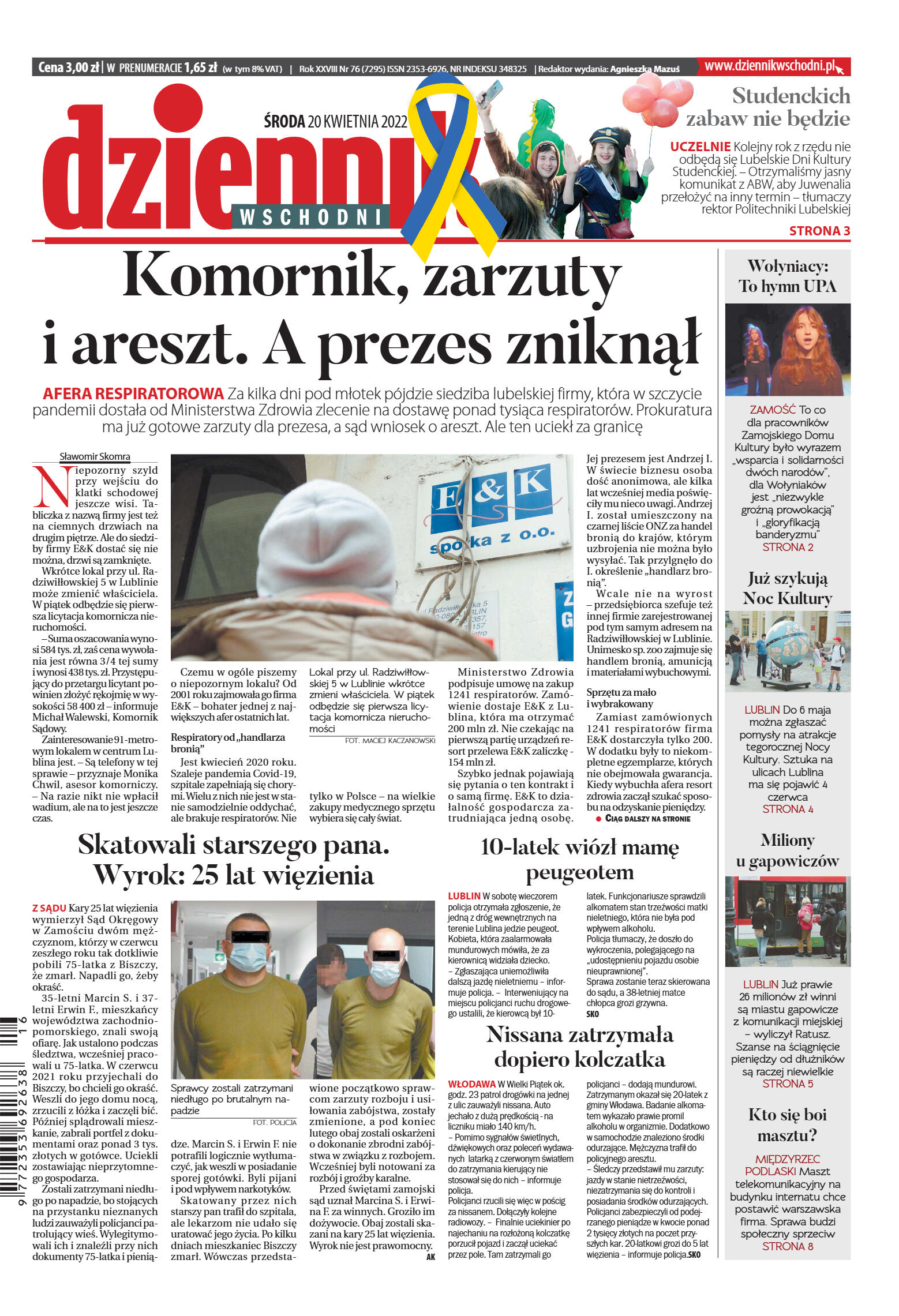 Wydanie główne - strona 1