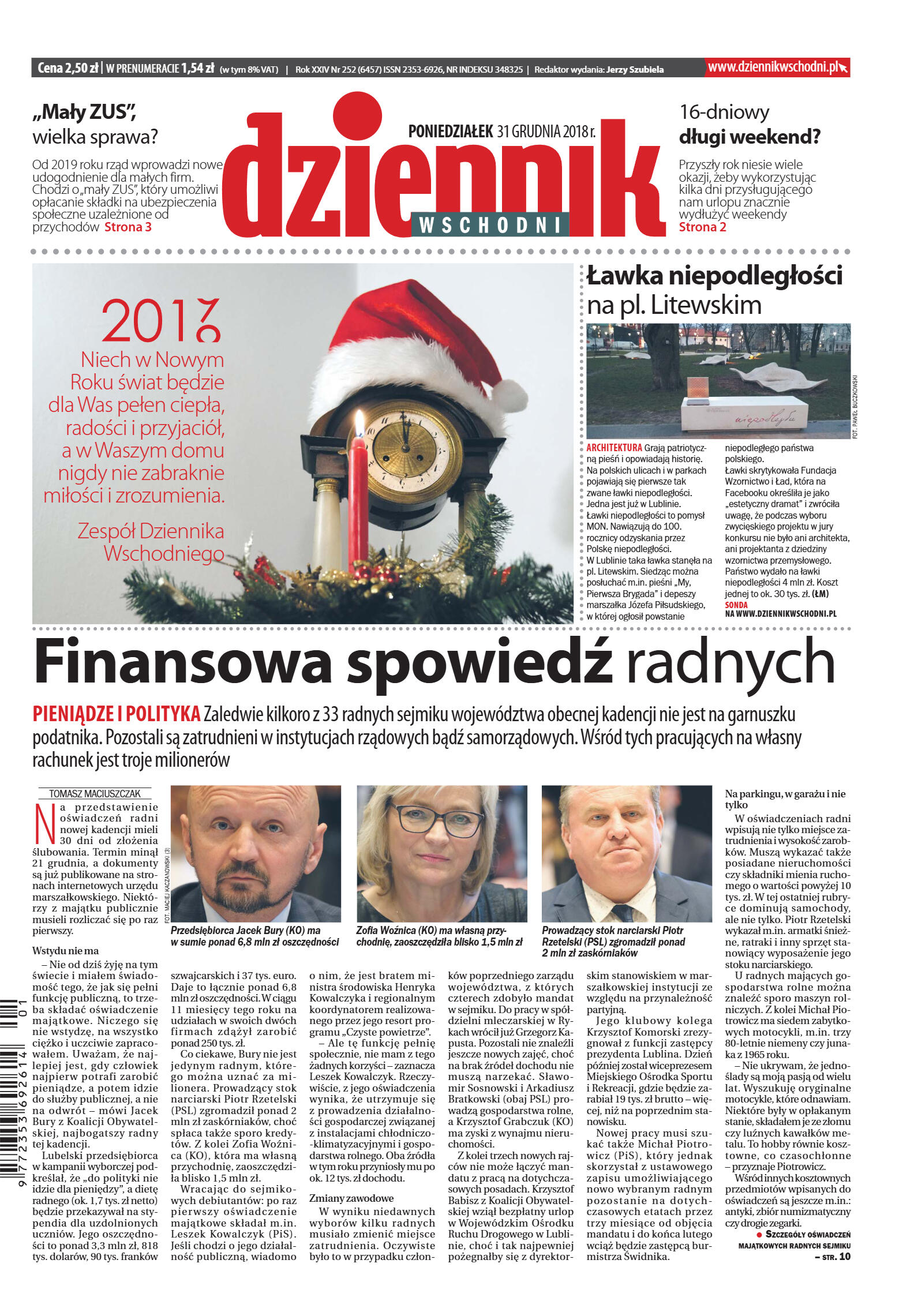 Dziennik Wschodni - strona 1