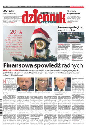 Dziennik Wschodni - strona 1