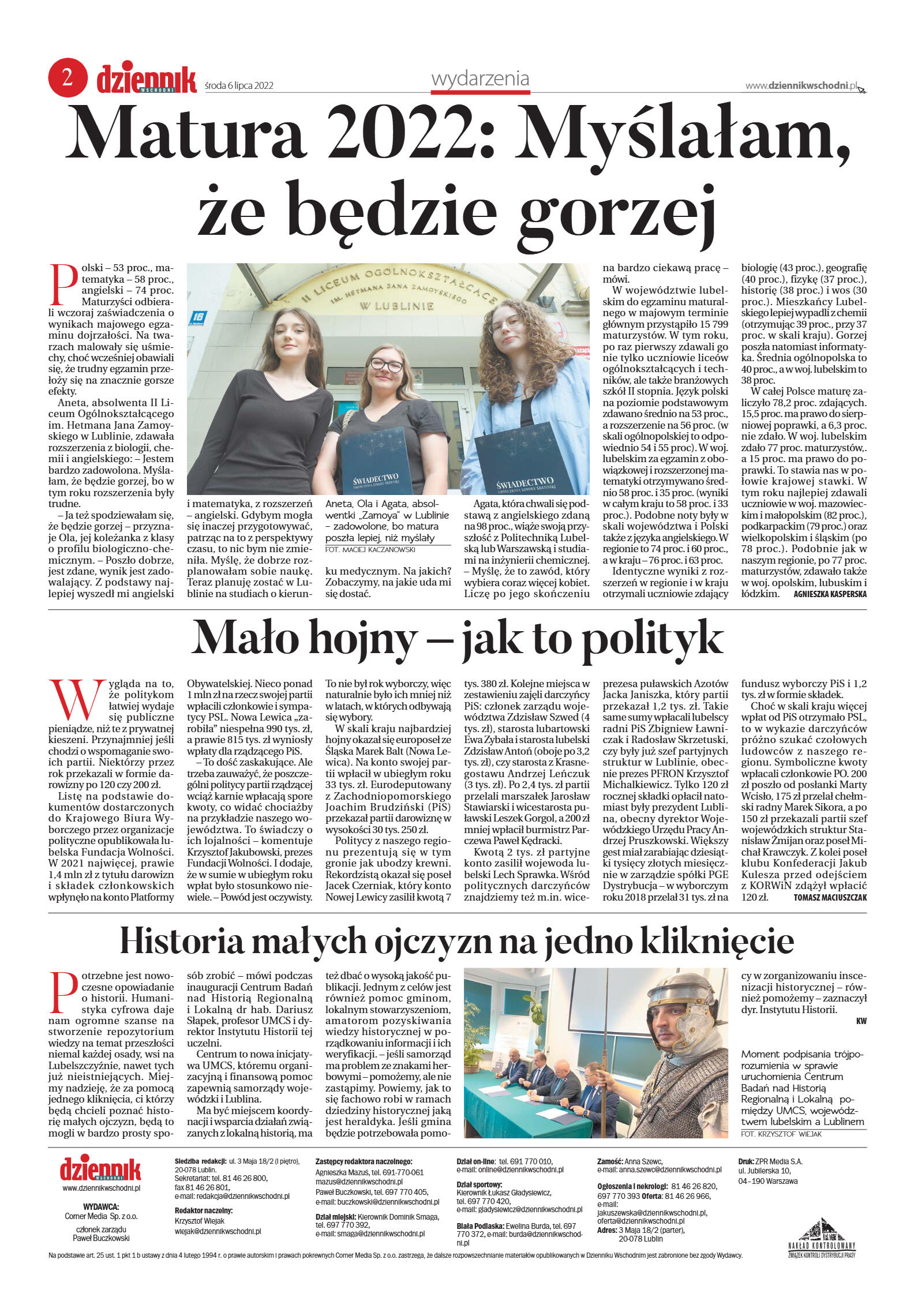 Wydanie główne - strona 2