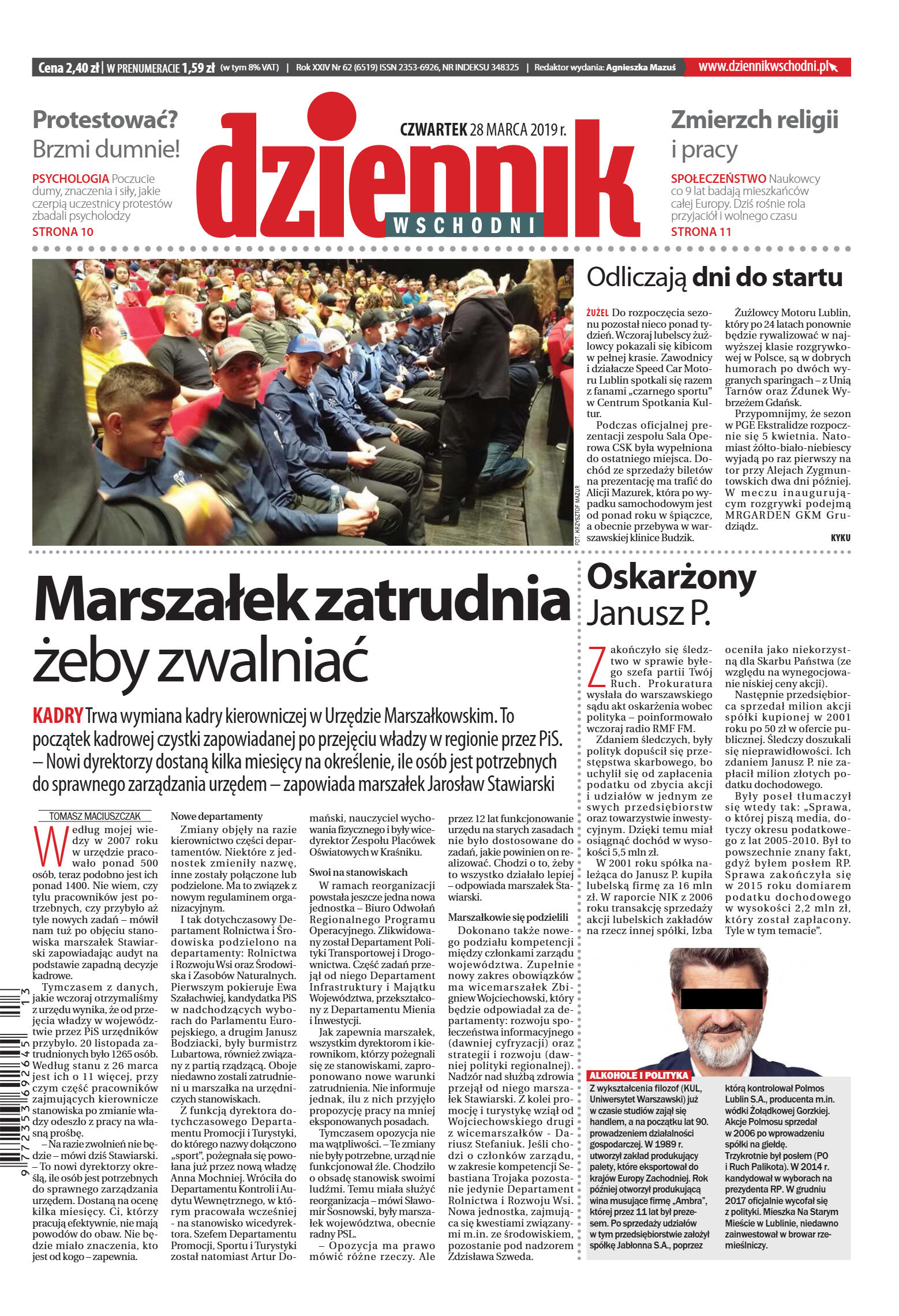 Wydanie główne - strona 1