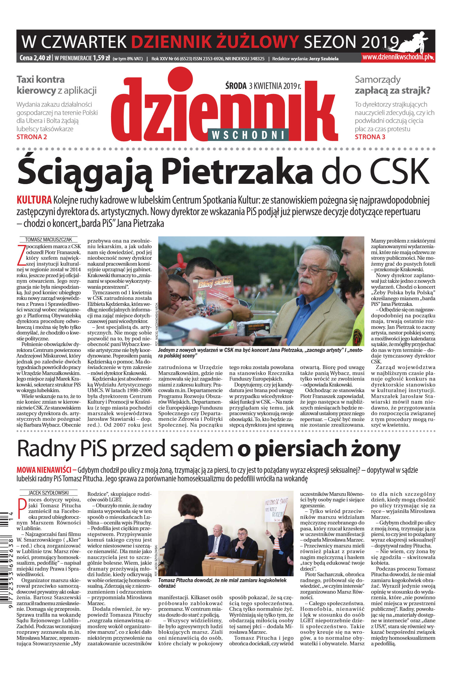 Wydanie główne - strona 1