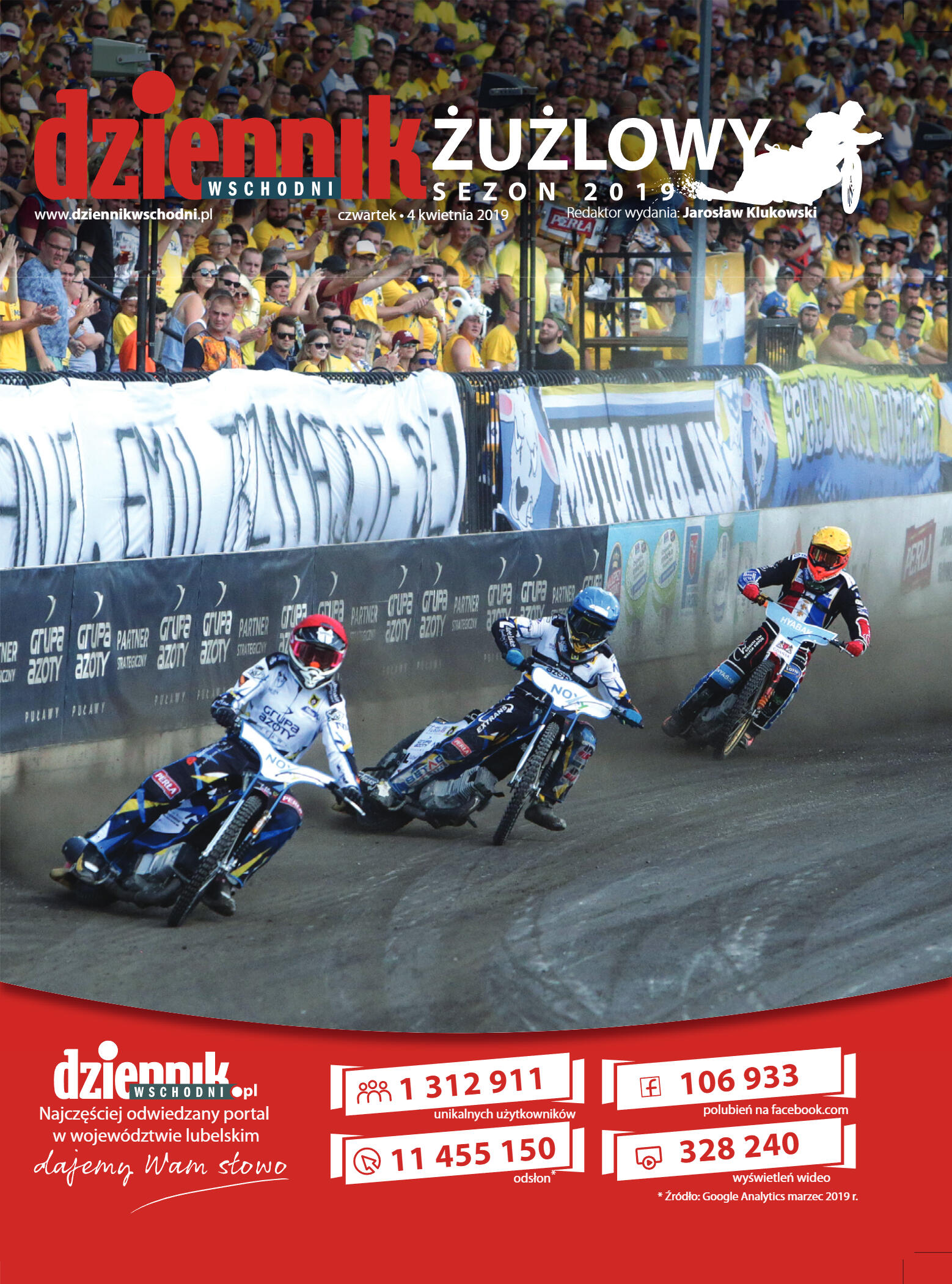 Dziennik Żużlowy - strona 1