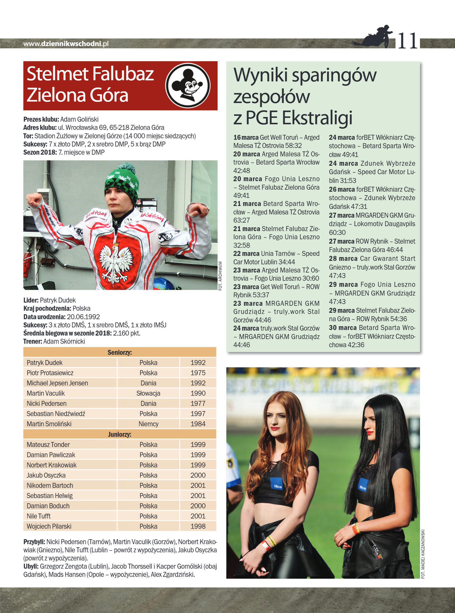 Dziennik Żużlowy - strona 11