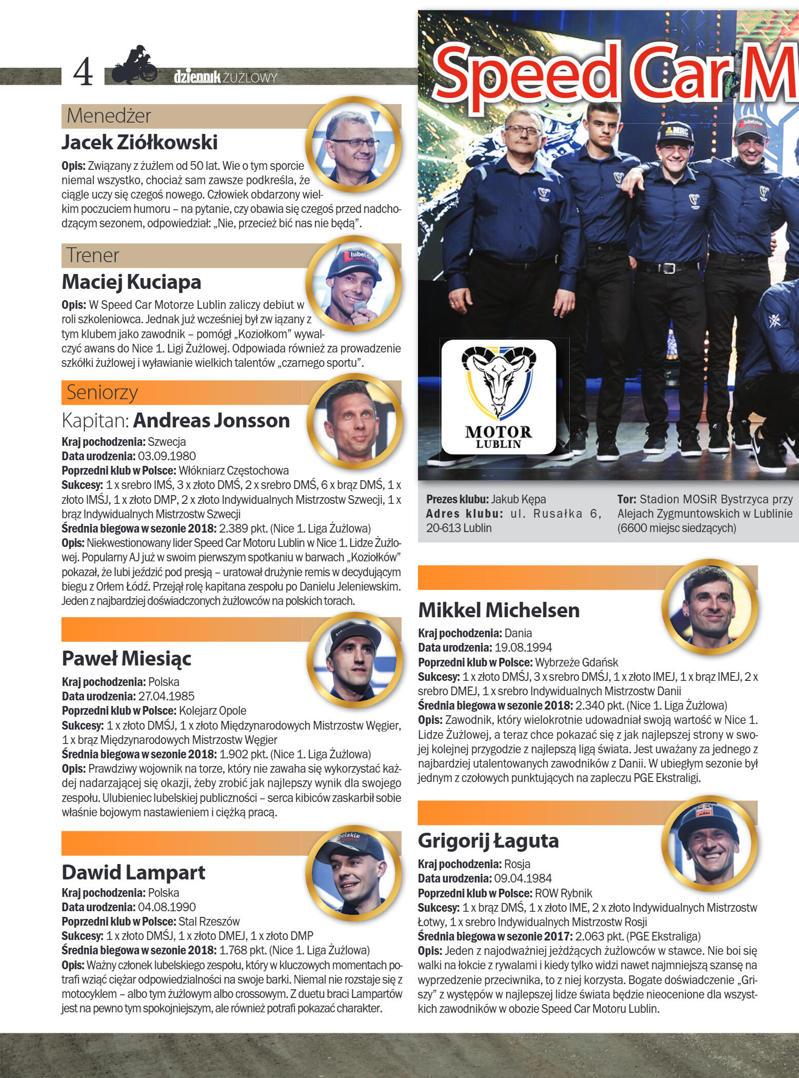 Dziennik Żużlowy - strona 4
