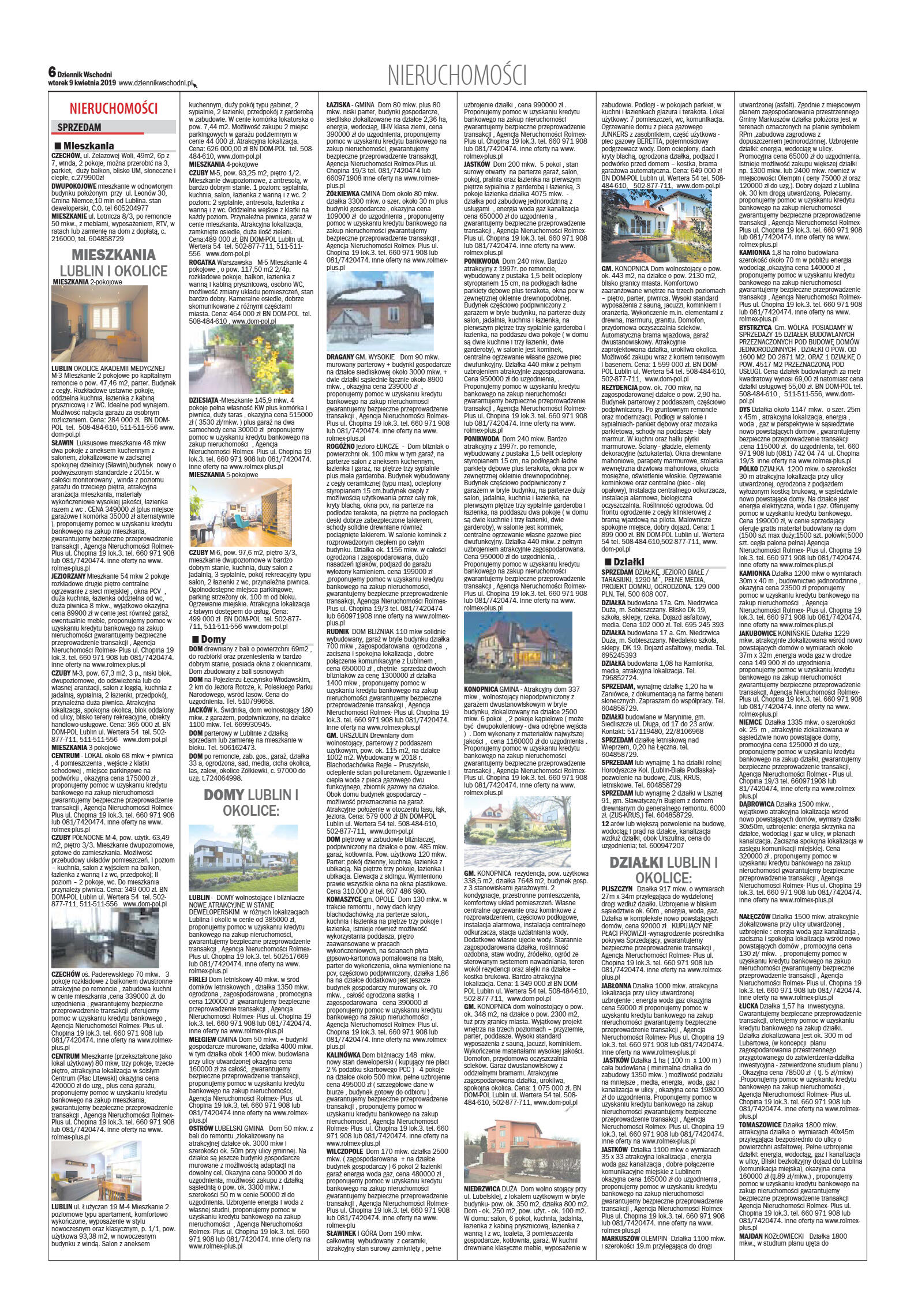 Nieruchomości - strona 6