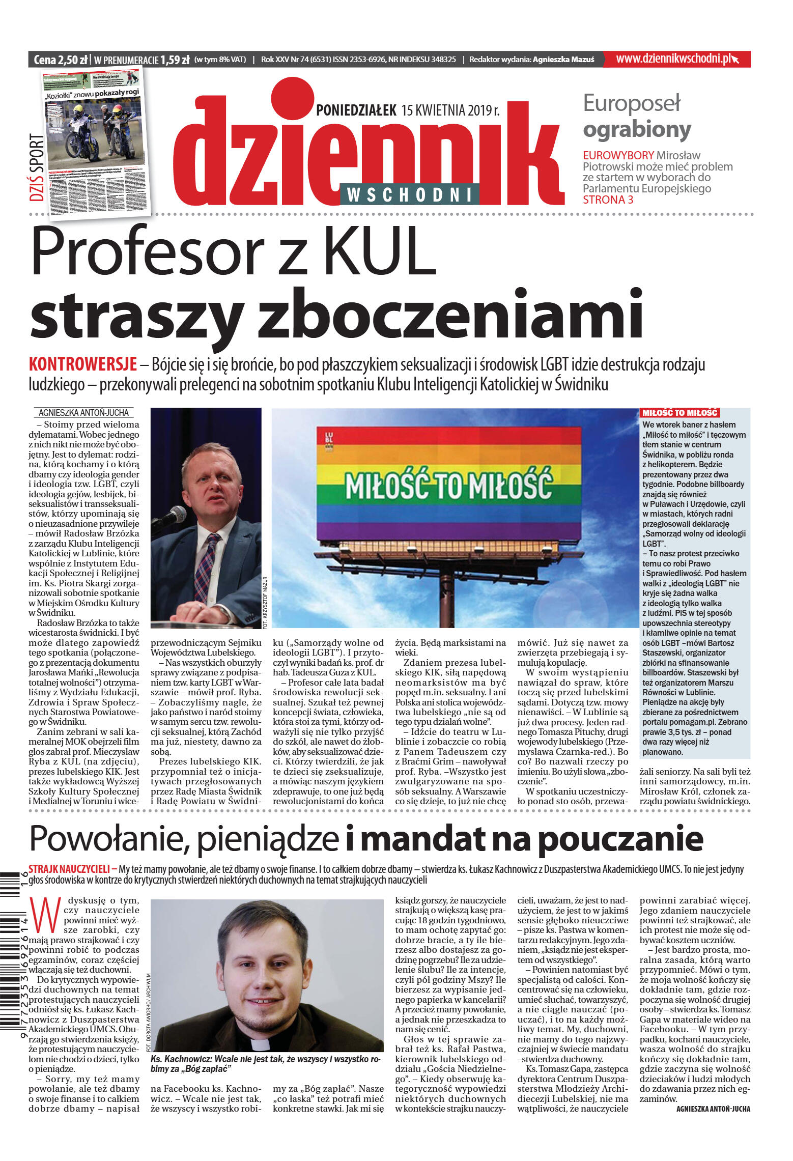 Wydanie główne - strona 1