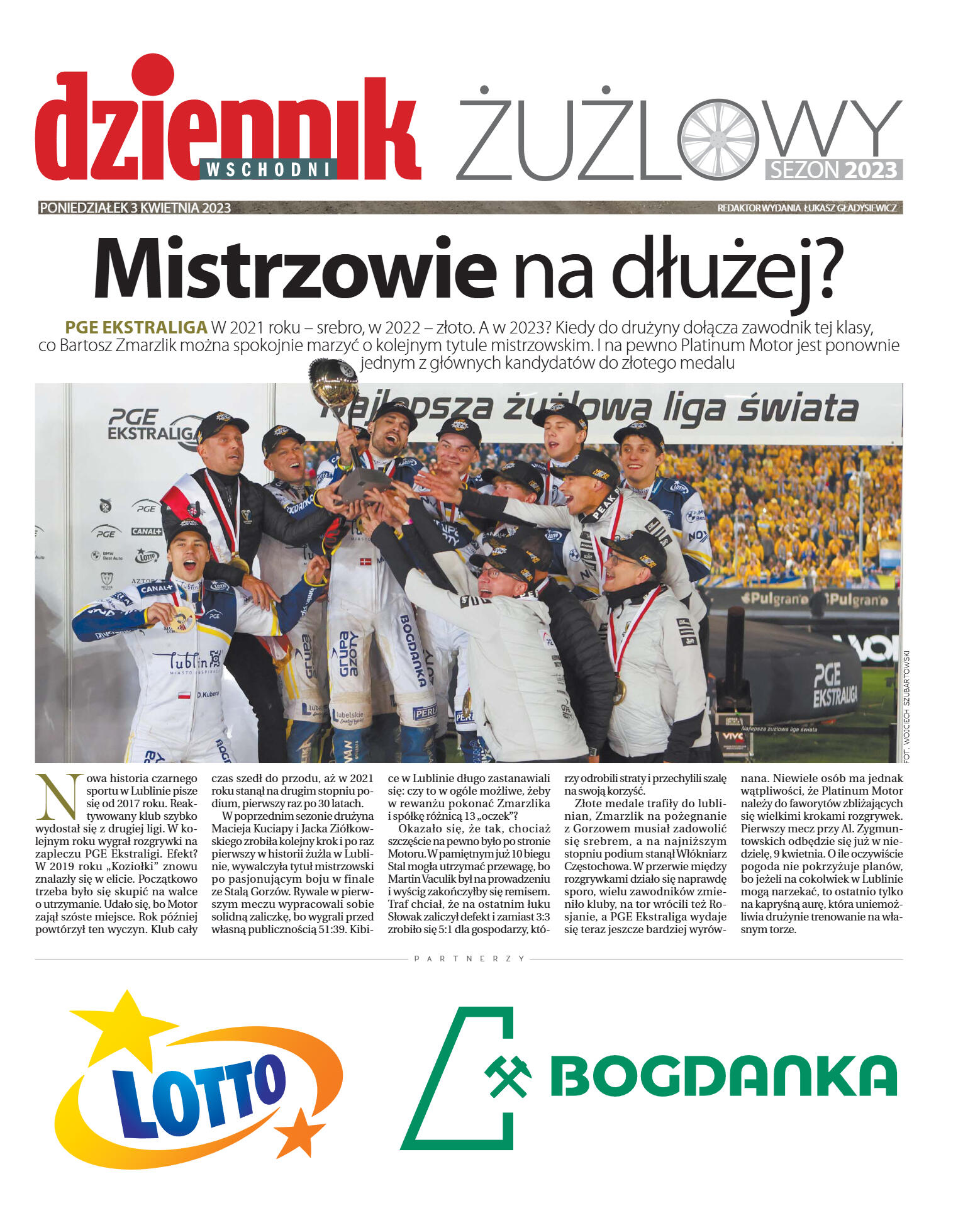 Dodatek żużlowy - strona 1