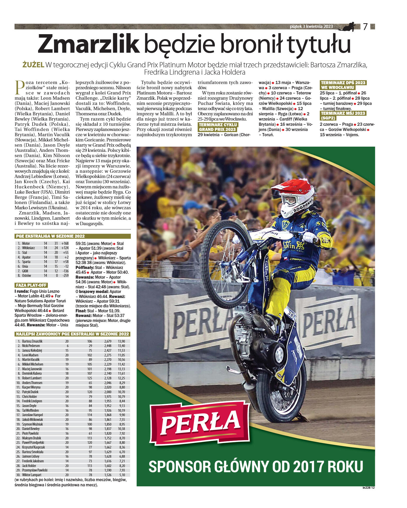 Dodatek żużlowy - strona 7