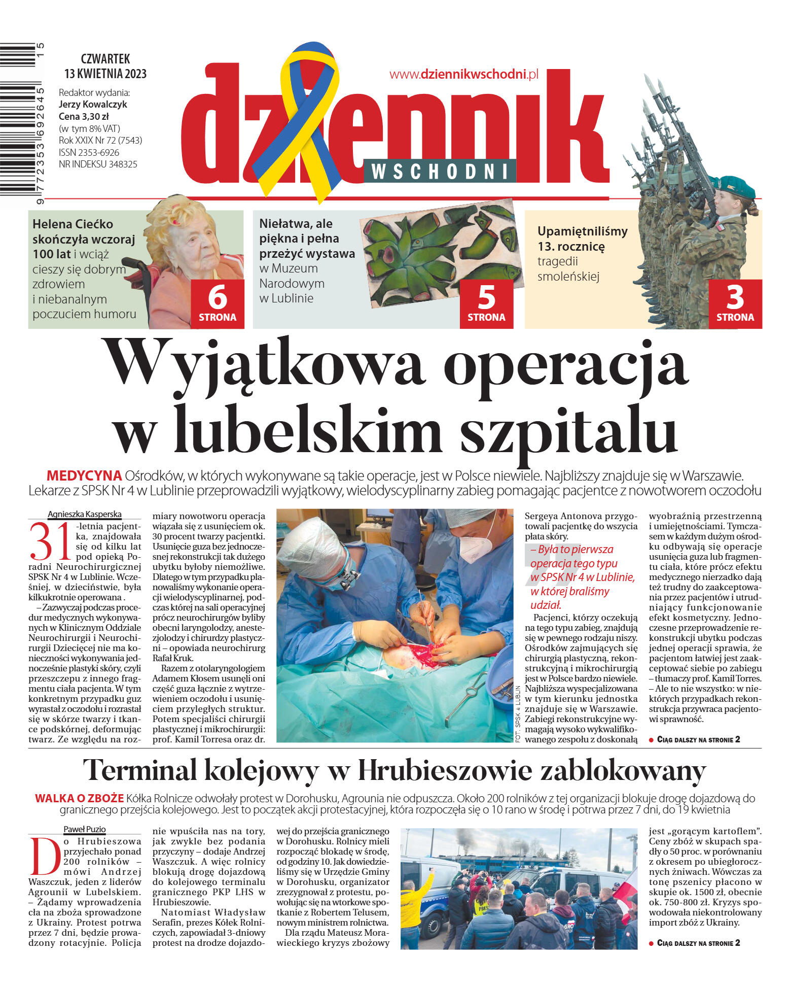 Wydanie główne - strona 1