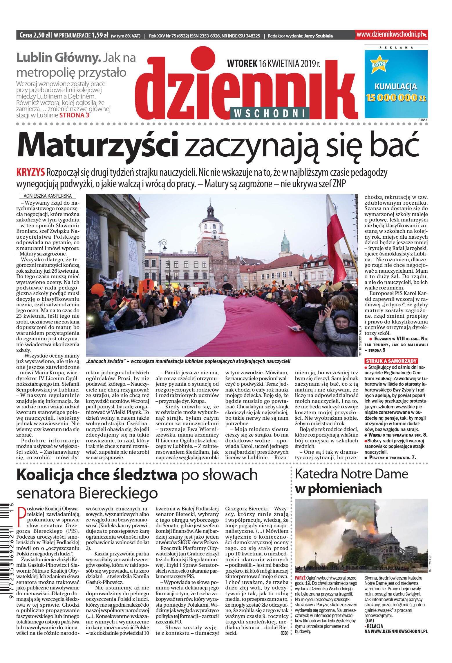 Wydanie główne - strona 1