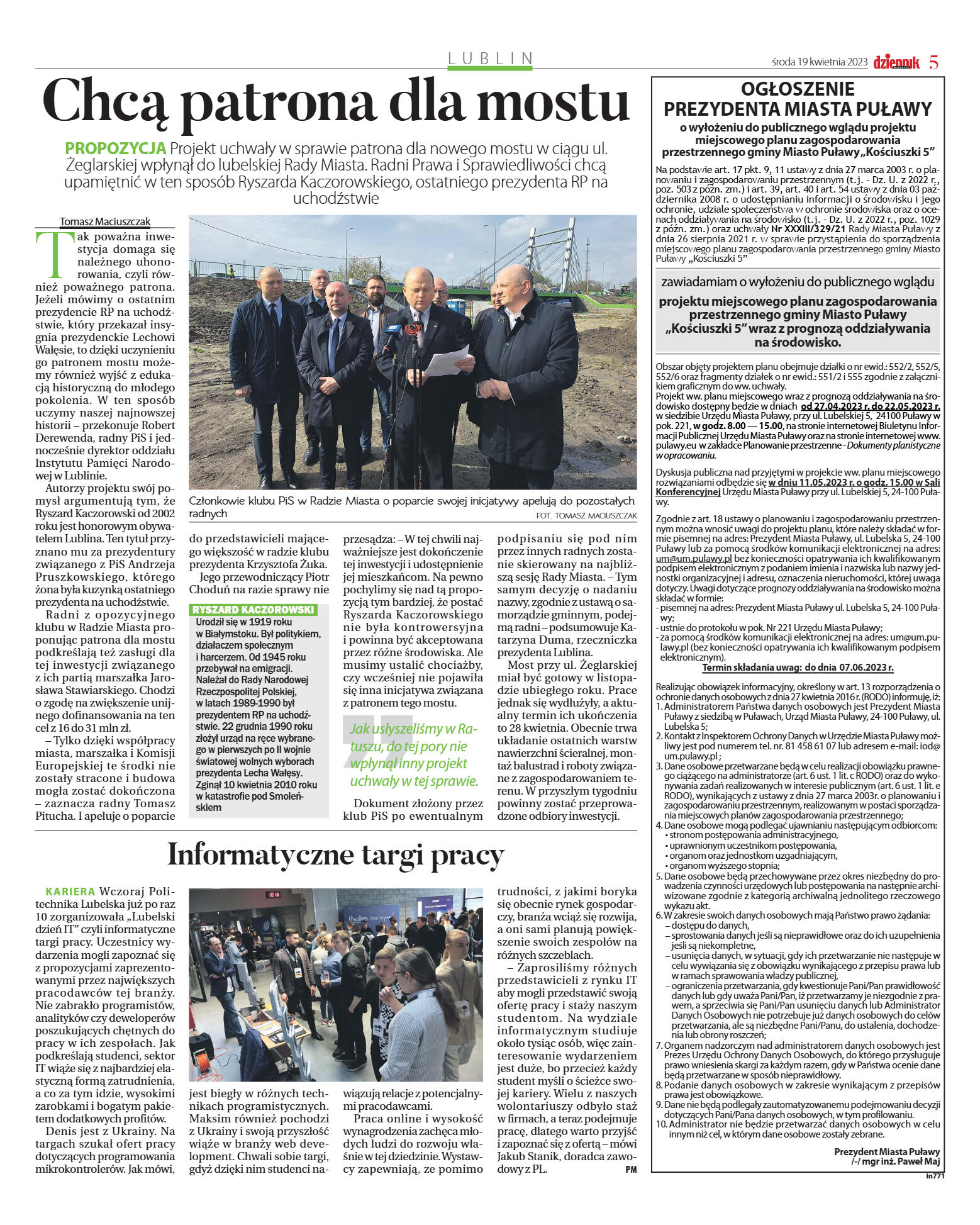 Wydanie główne - strona 5