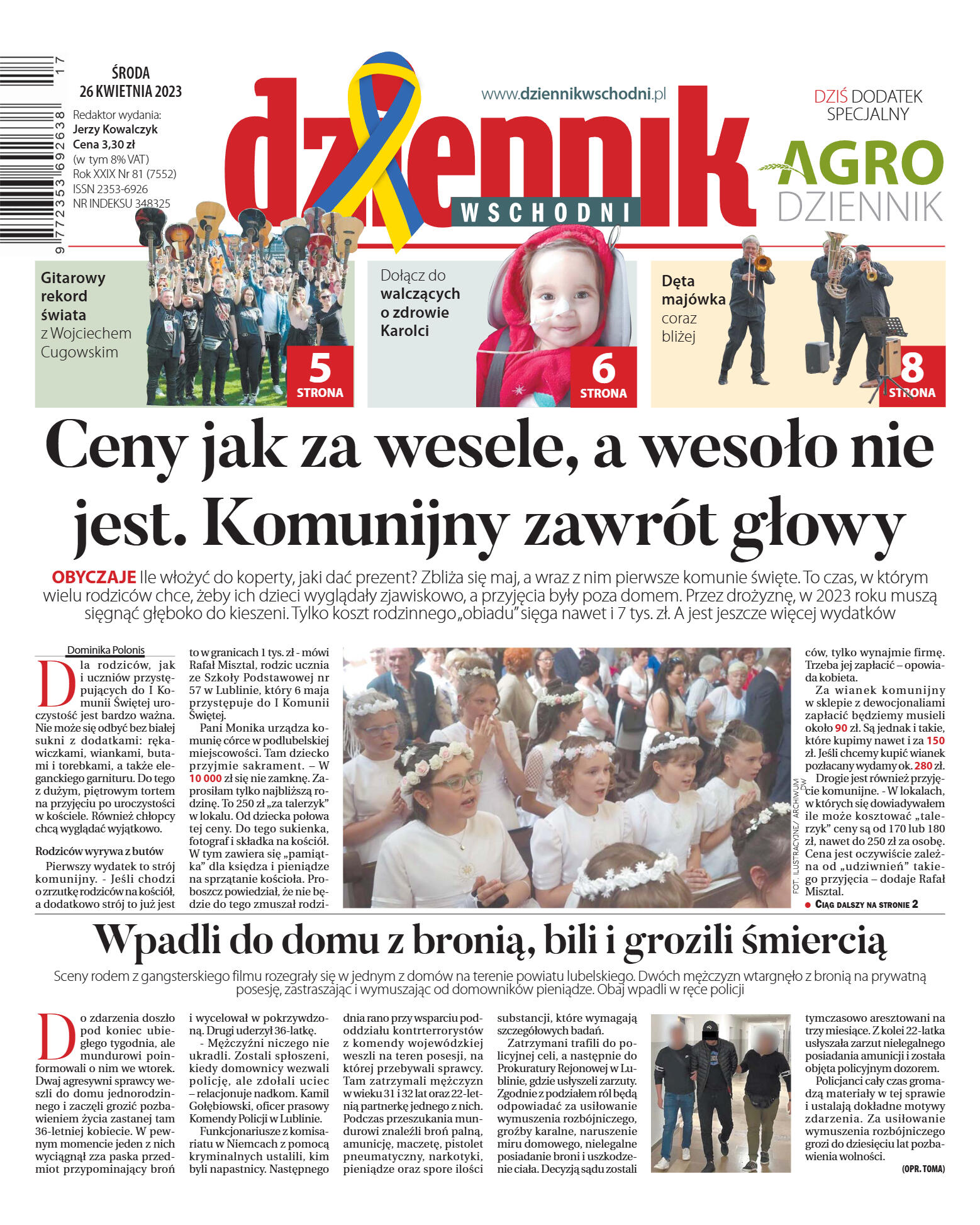 Wydanie główne - strona 1