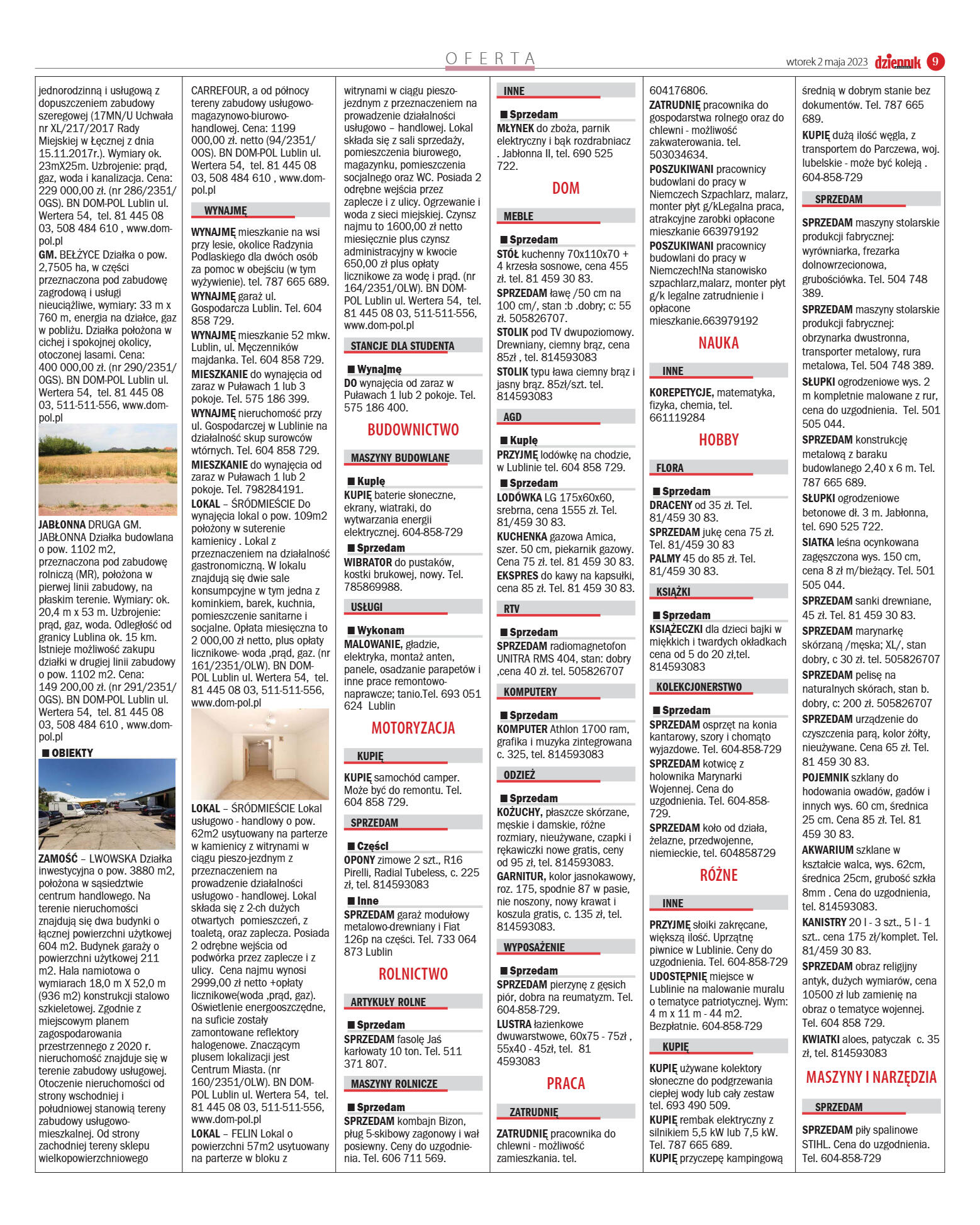 Wydanie główne  - strona 9