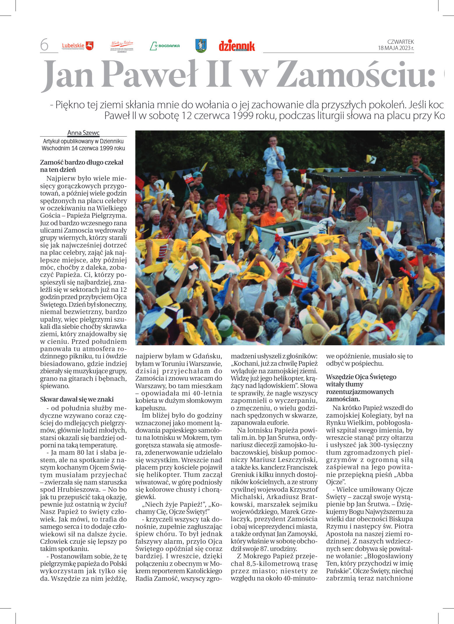 Dodatek Lubelskim szlakiem św. Jana Pawła II - strona 6