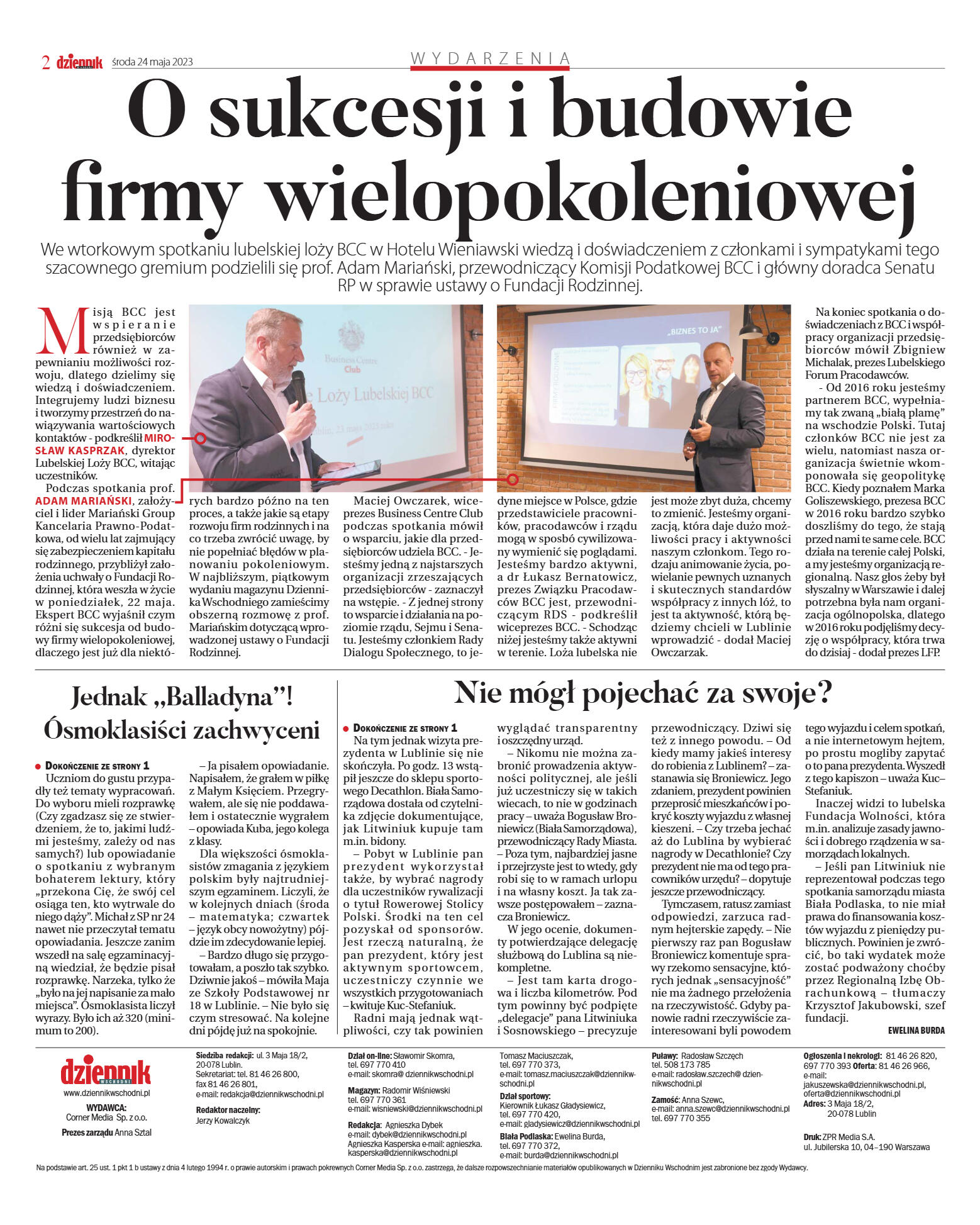 Wydanie główme - strona 2