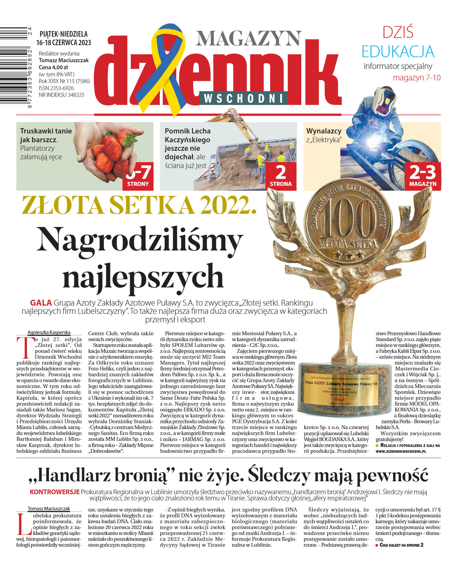 Wydanie główne - strona 1