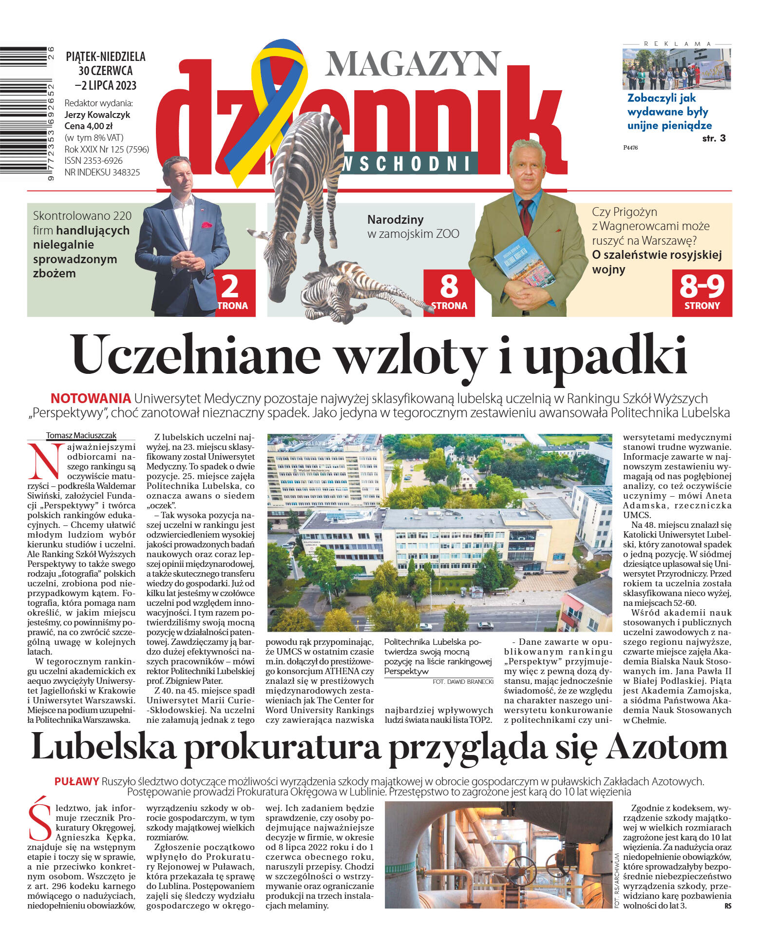 Wydanie główne - strona 1