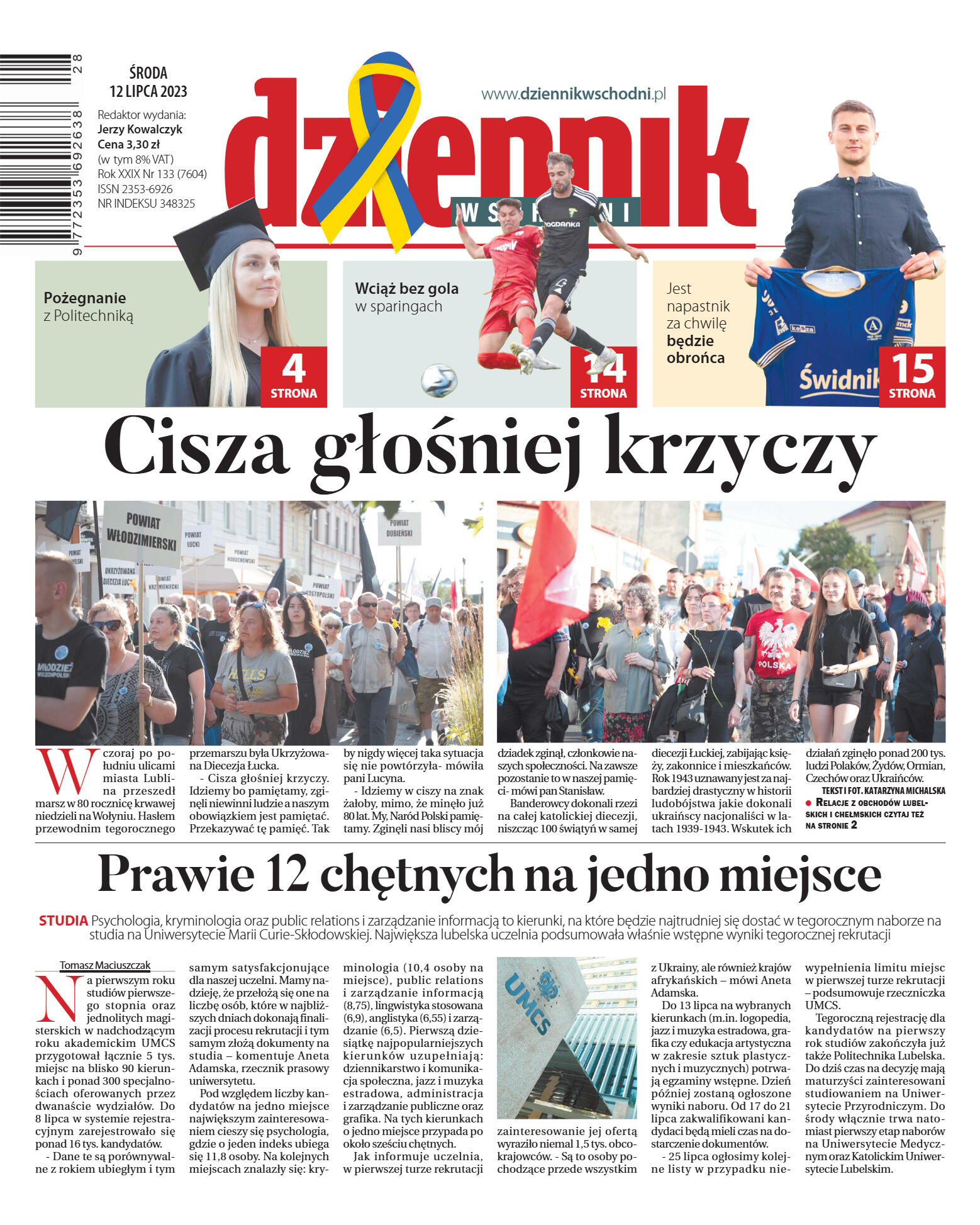 Wydanie główne - strona 1