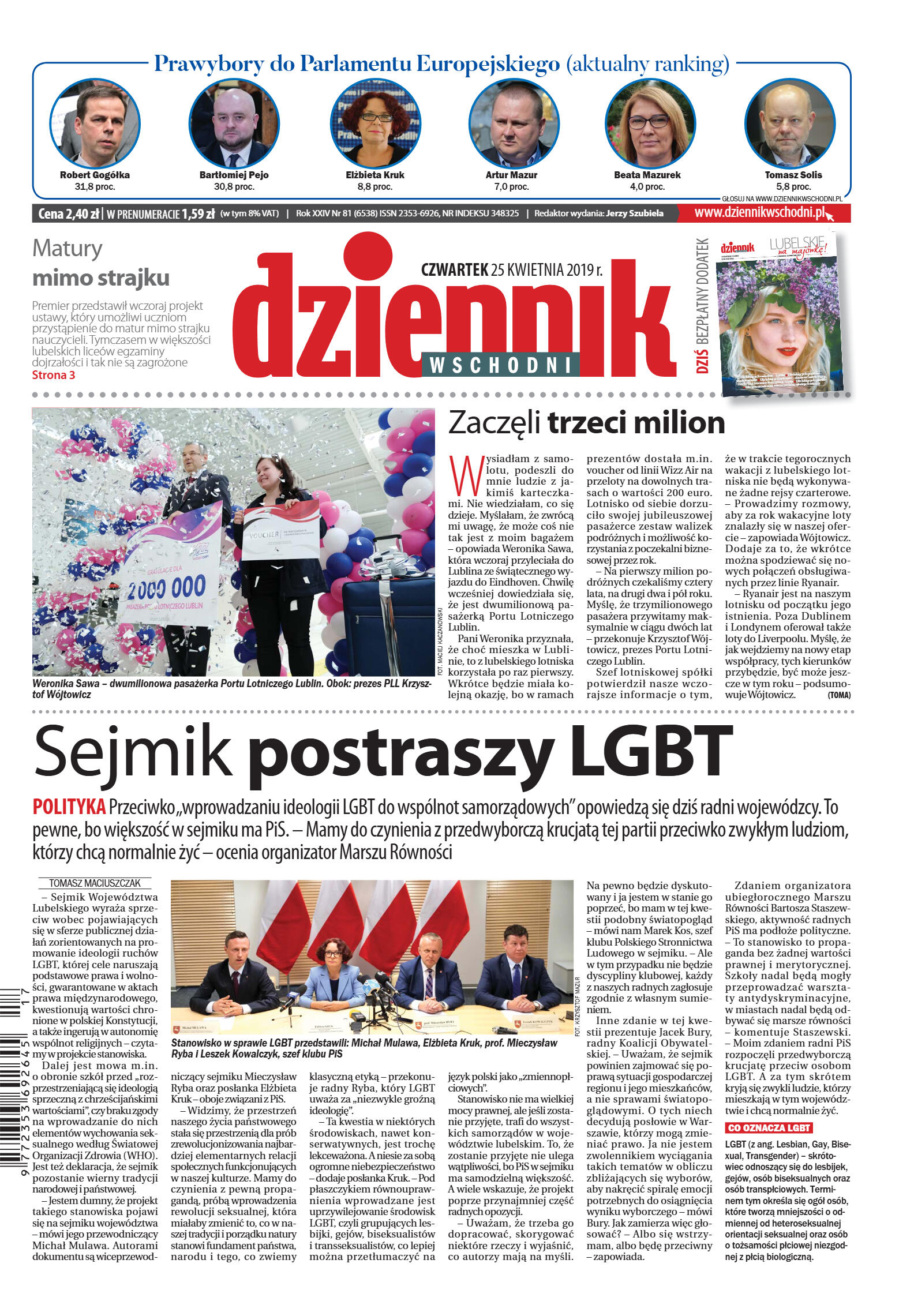 Wydanie główne - strona 1