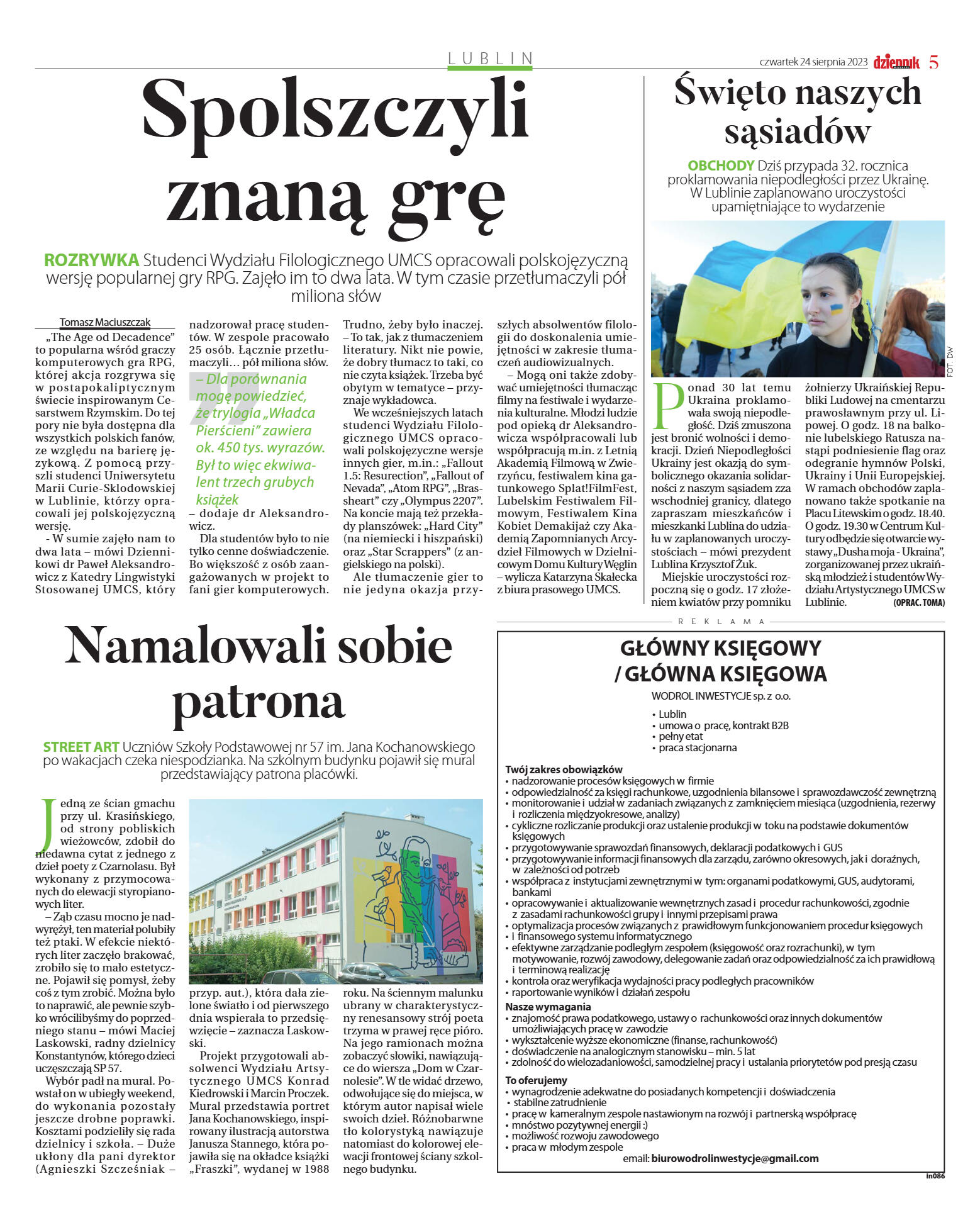 Wydanie główne - strona 5