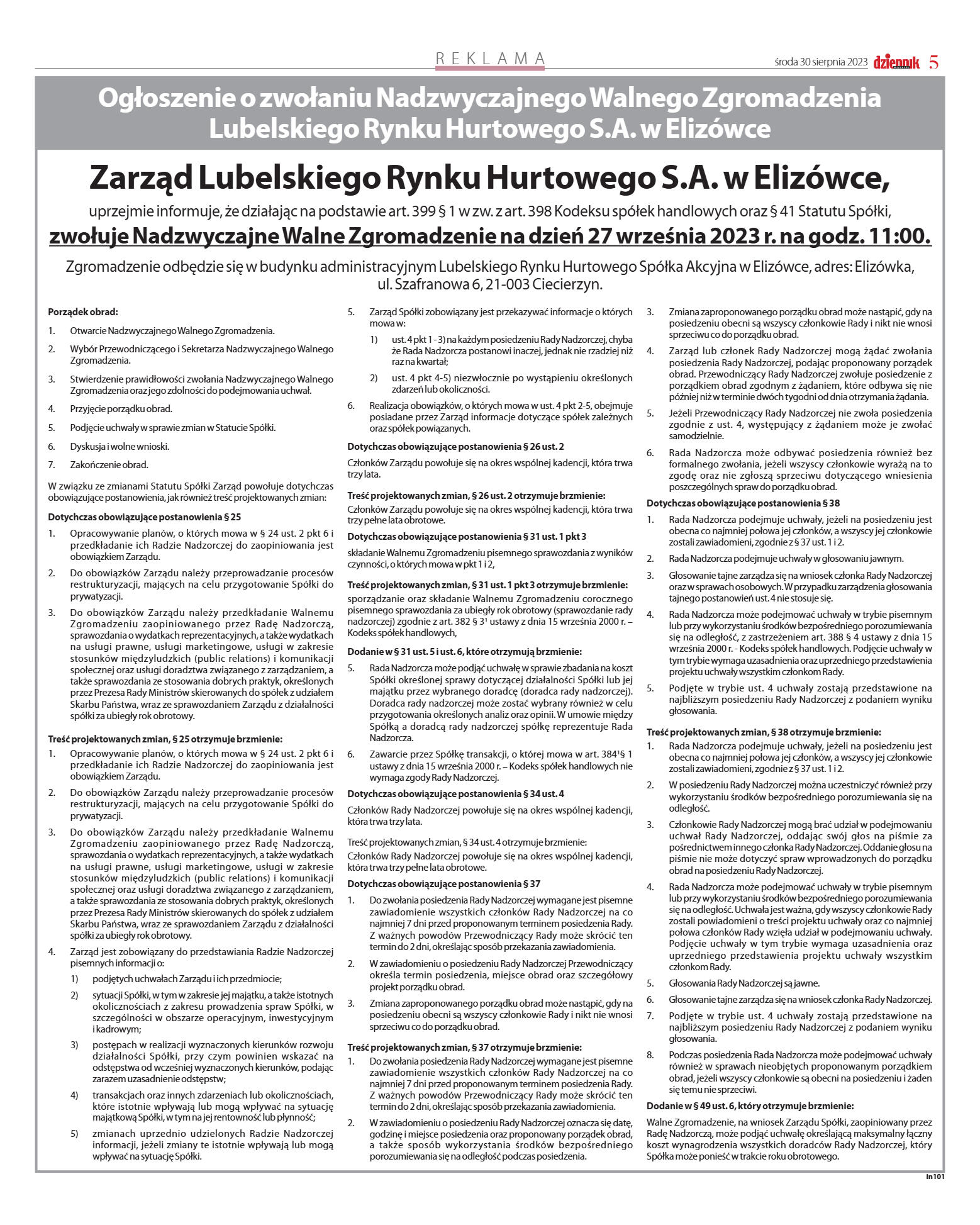 Wydanie główne - strona 5