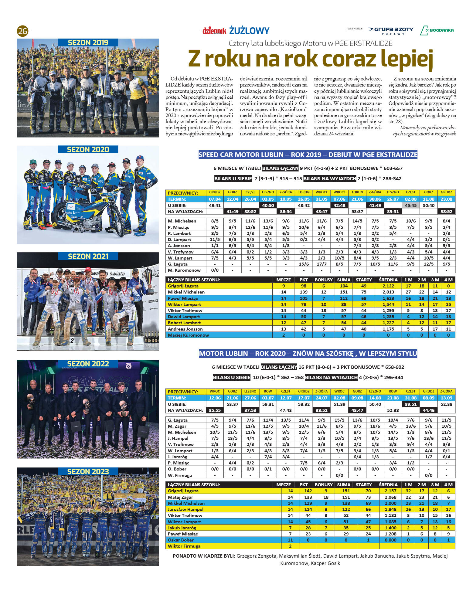 Dziennik żuzlowy - strona 26