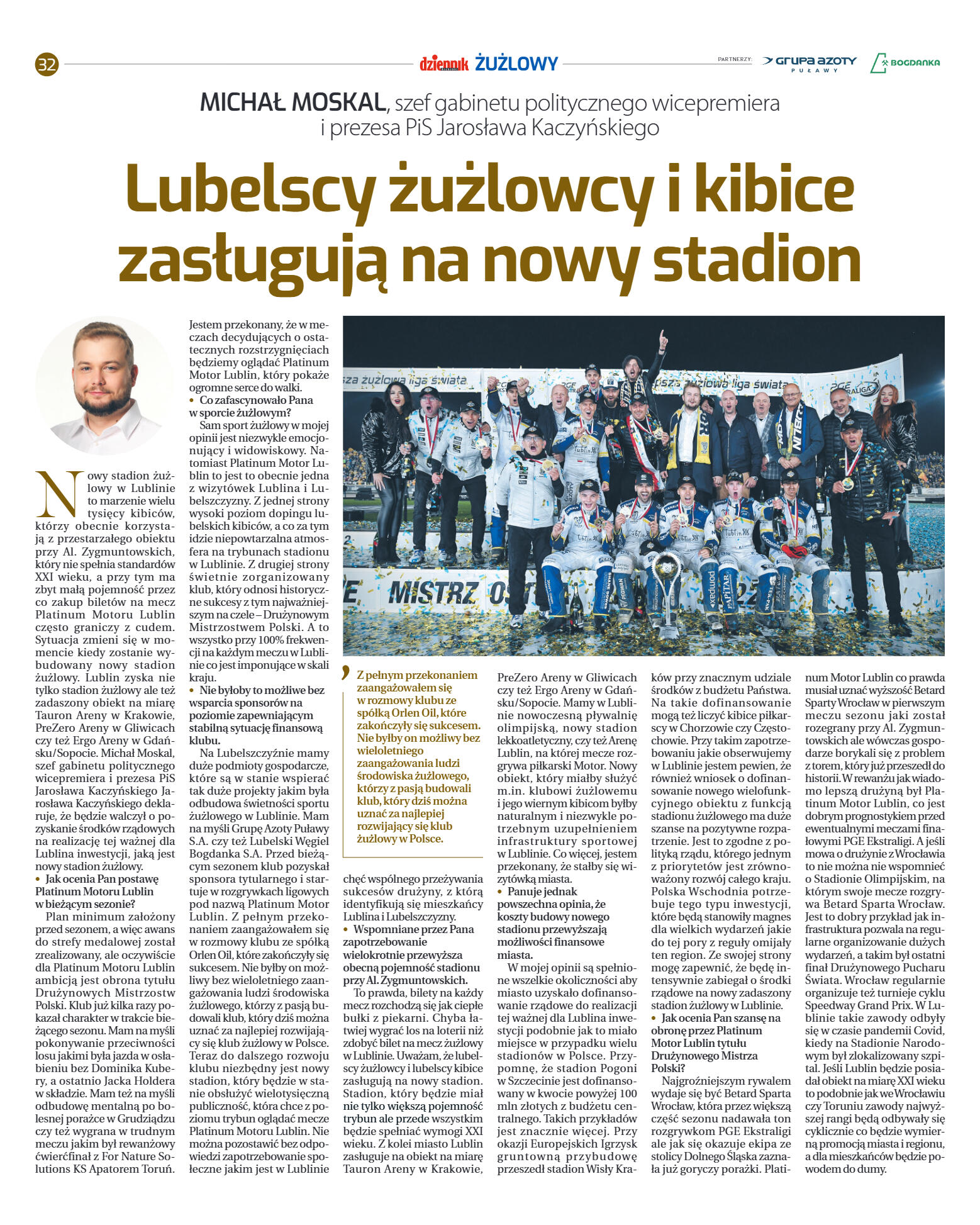 Dziennik żuzlowy - strona 32