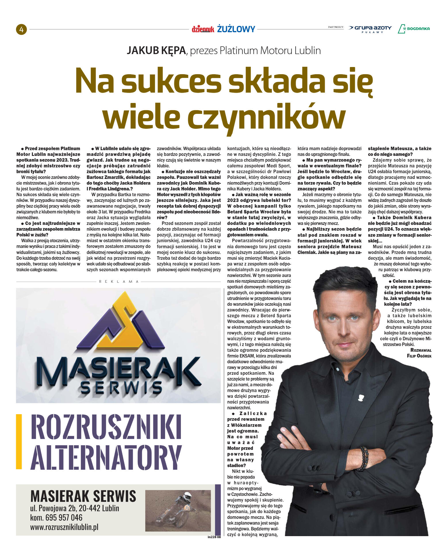 Dziennik żuzlowy - strona 4