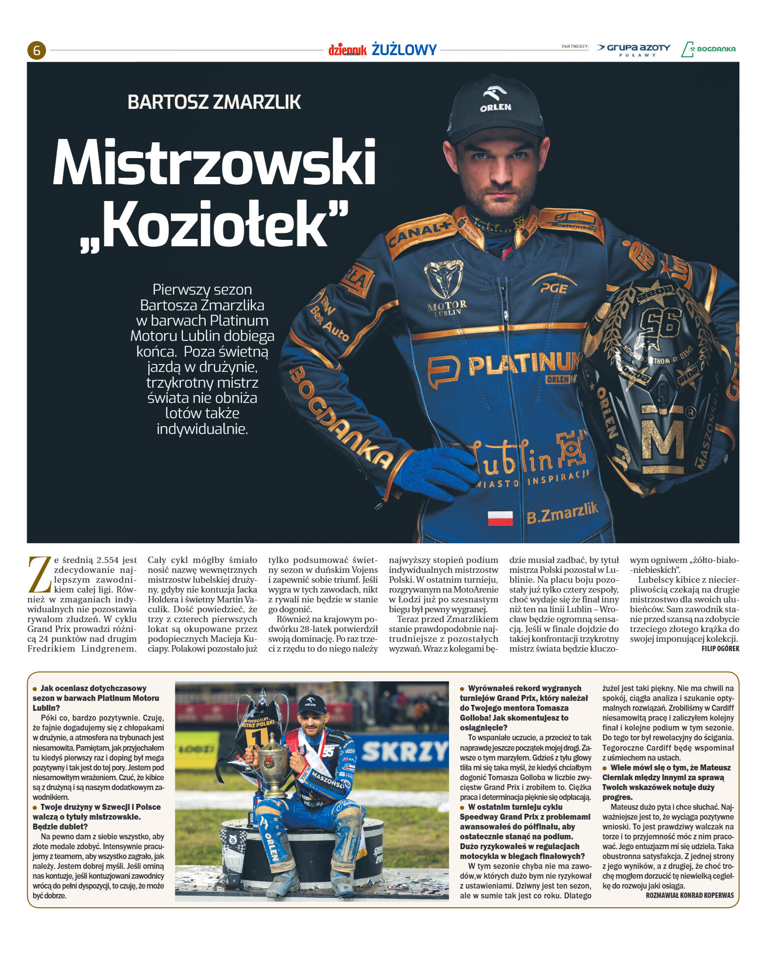 Dziennik żuzlowy - strona 6