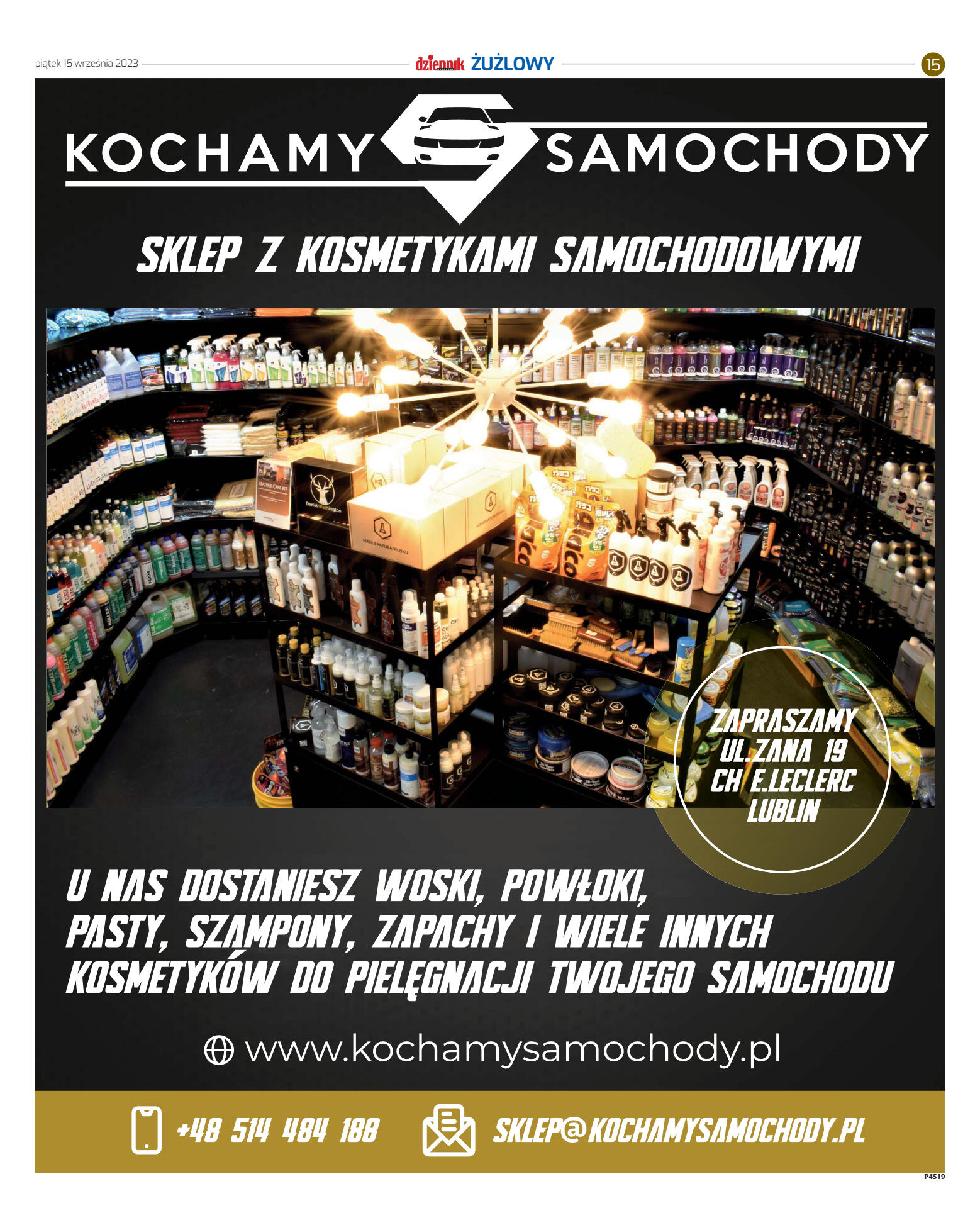 Dziennik żużlowy - strona 15