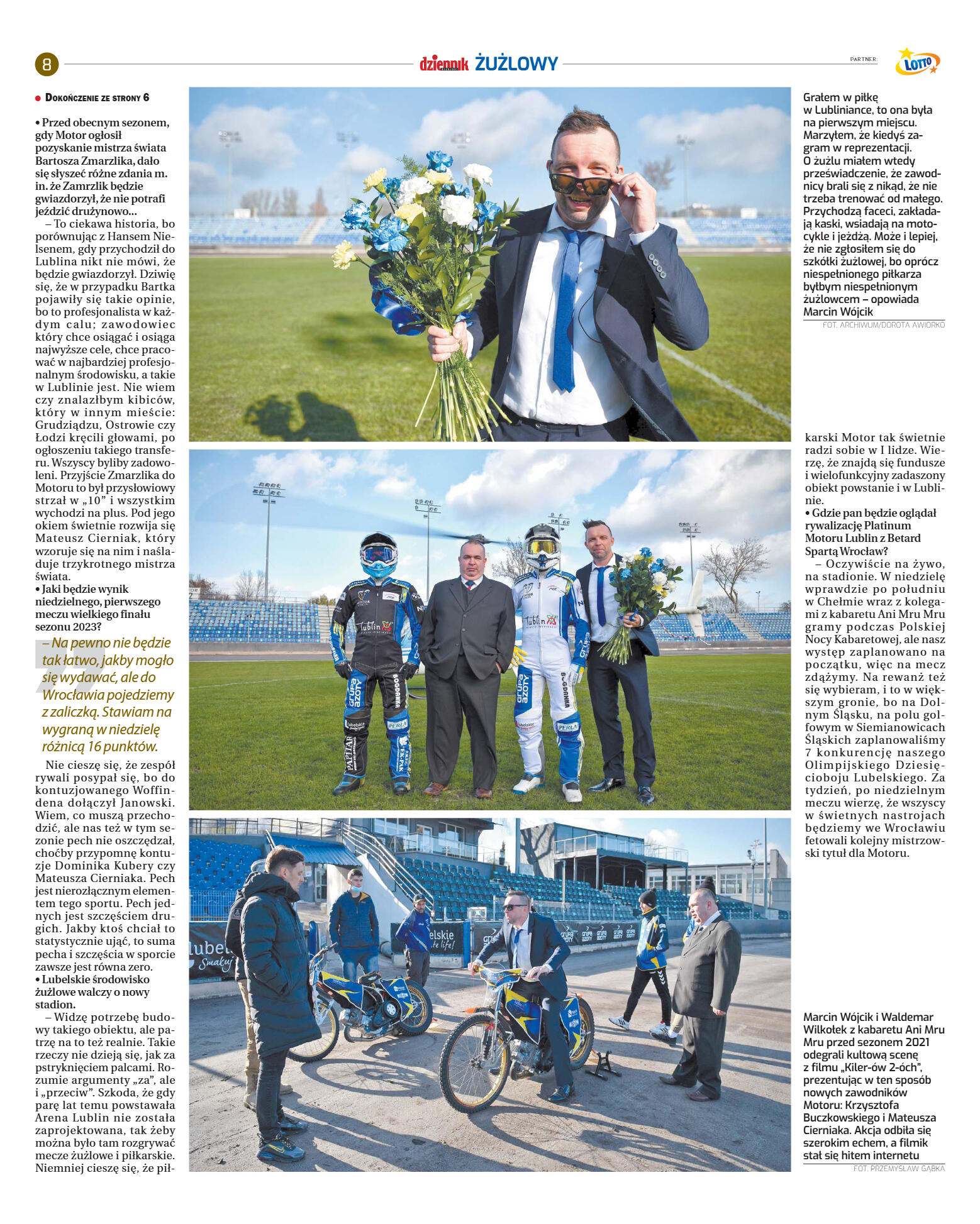 Dziennik żużlowy - strona 8