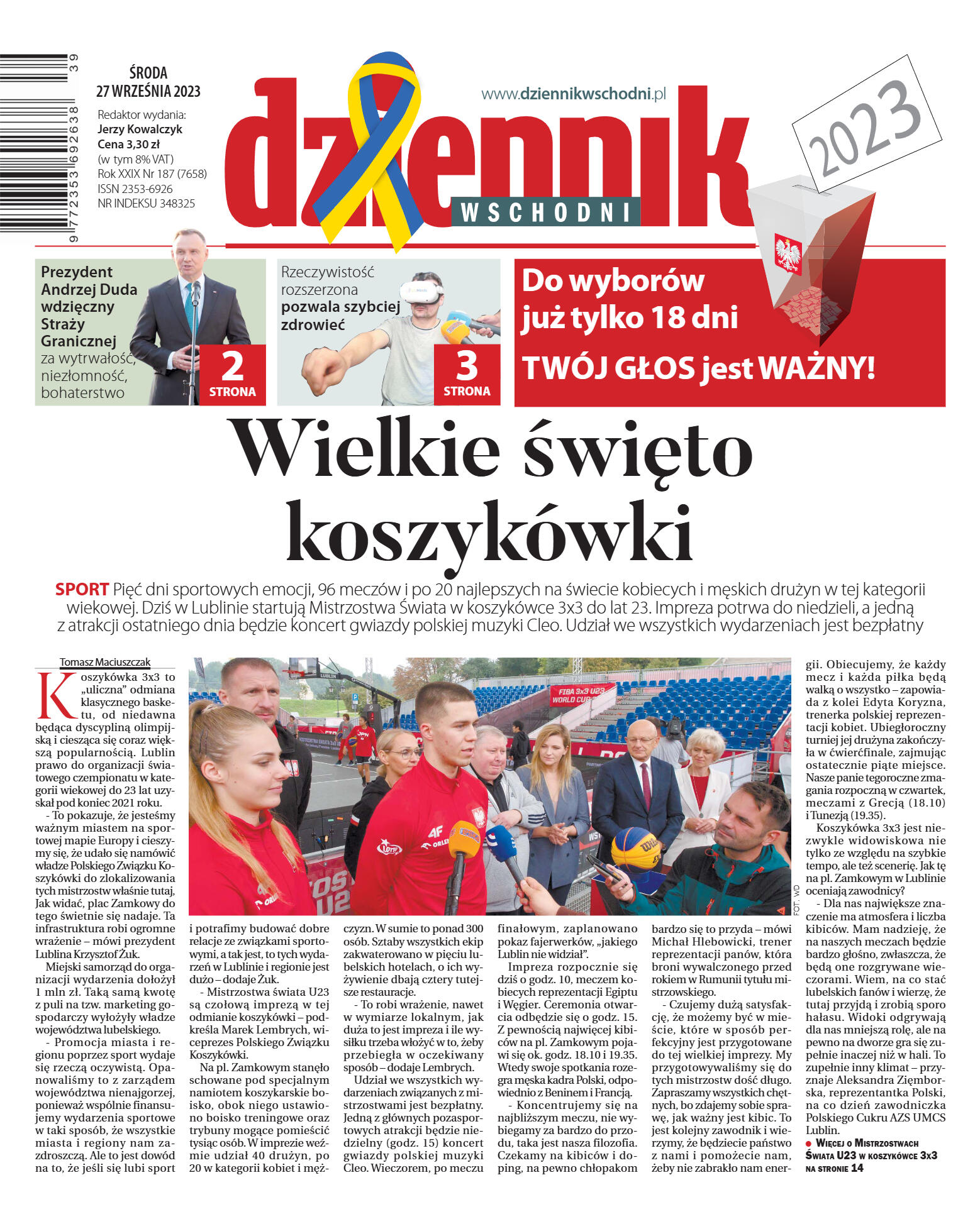 Wydanie główne - strona 1