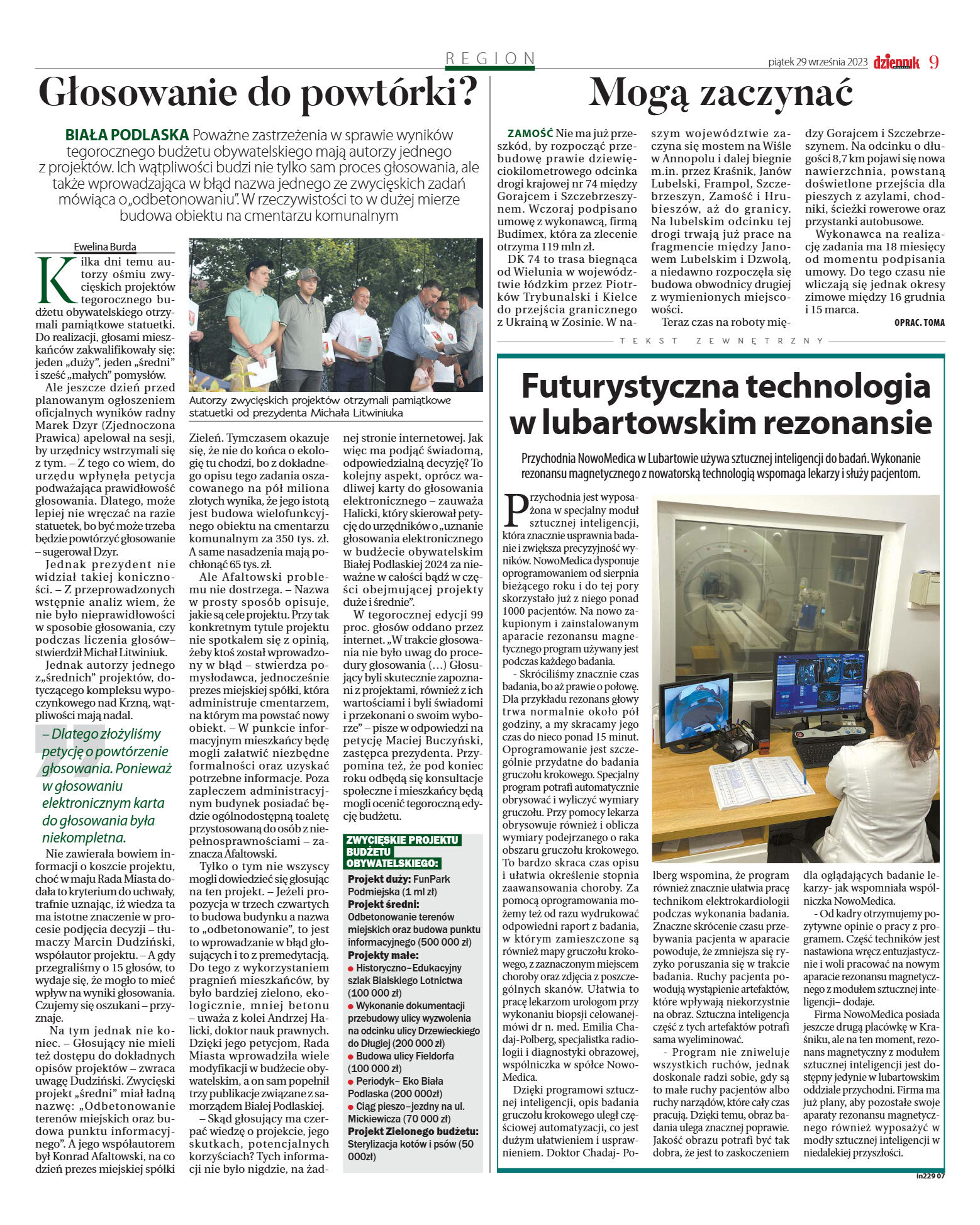Wydanie główne - strona 9