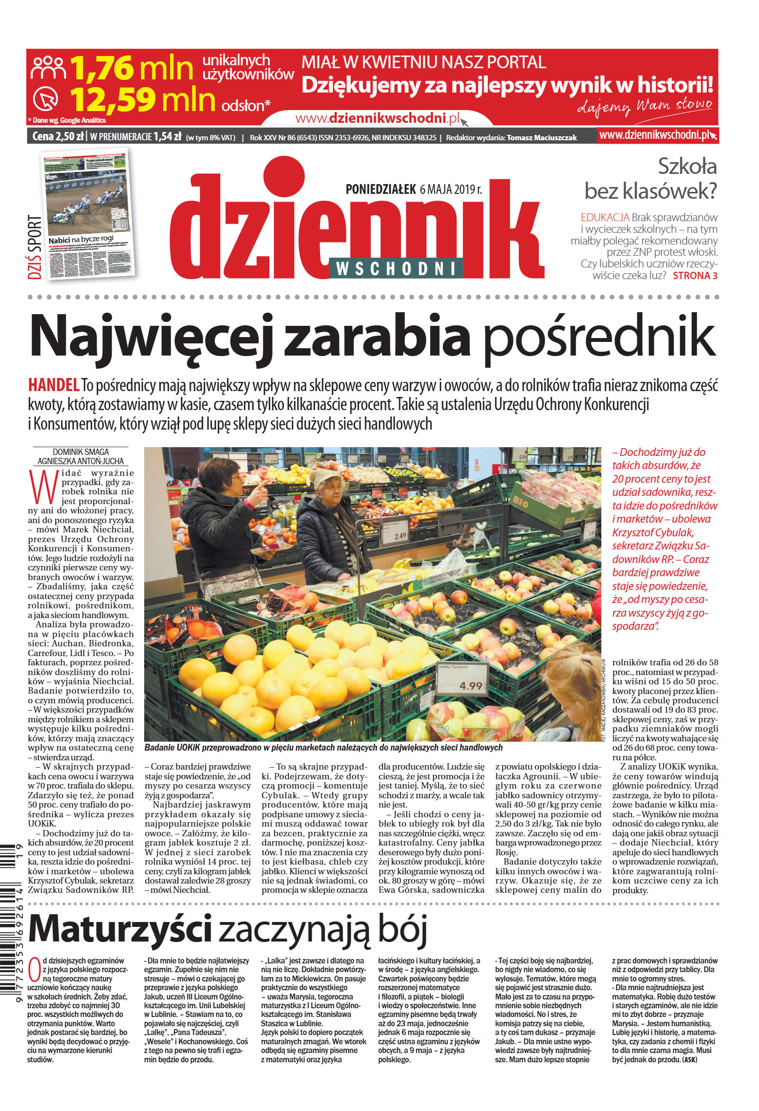 Wydanie główne - strona 1