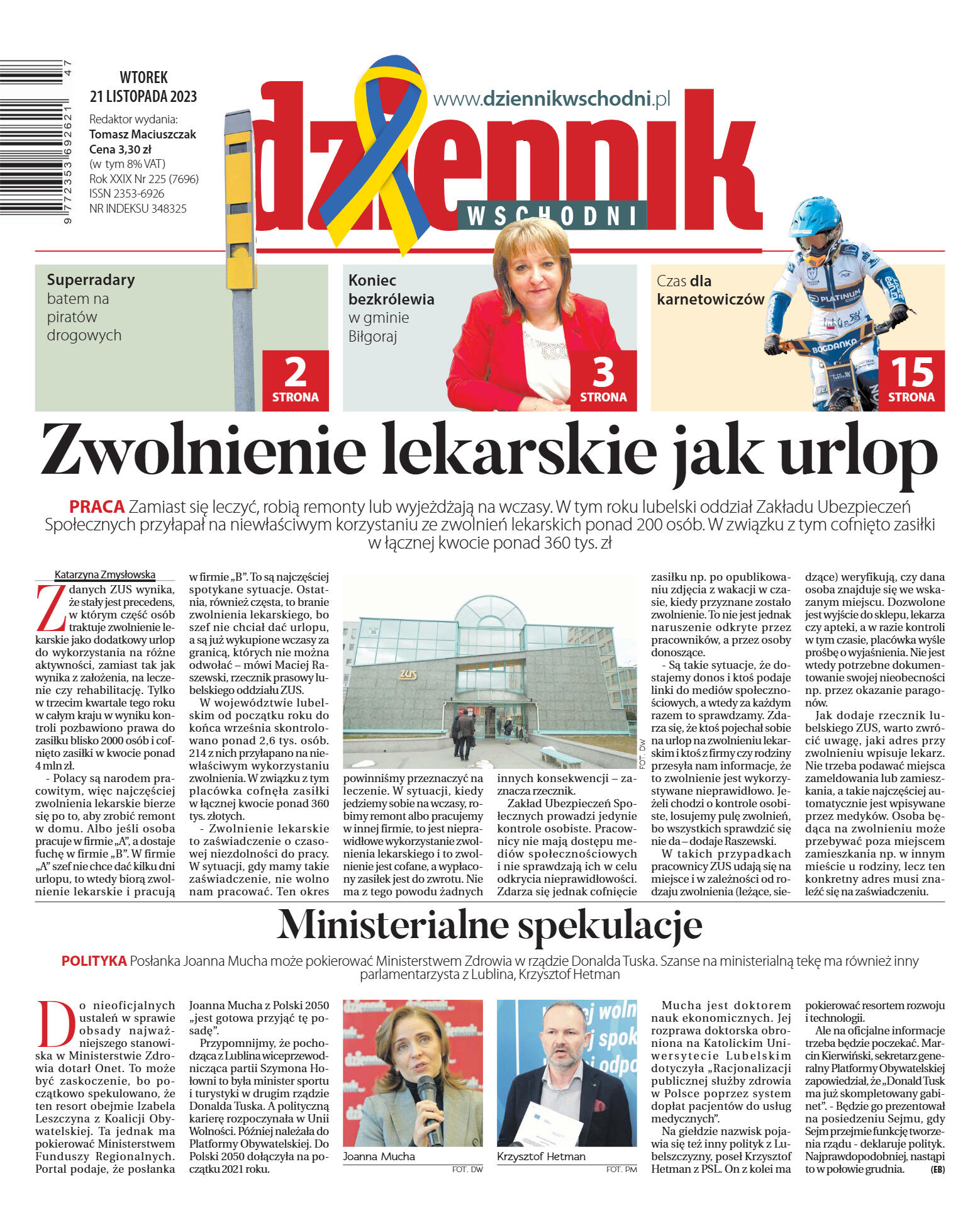 Wydanie główne - strona 1