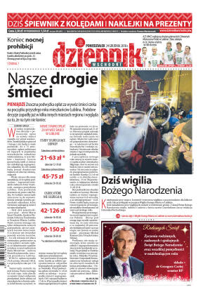 Dziennik Wschodni - strona 1