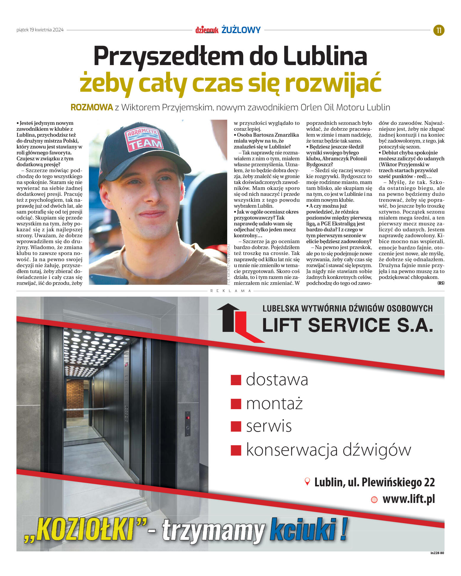 Dziennik żuzlowy - strona 11