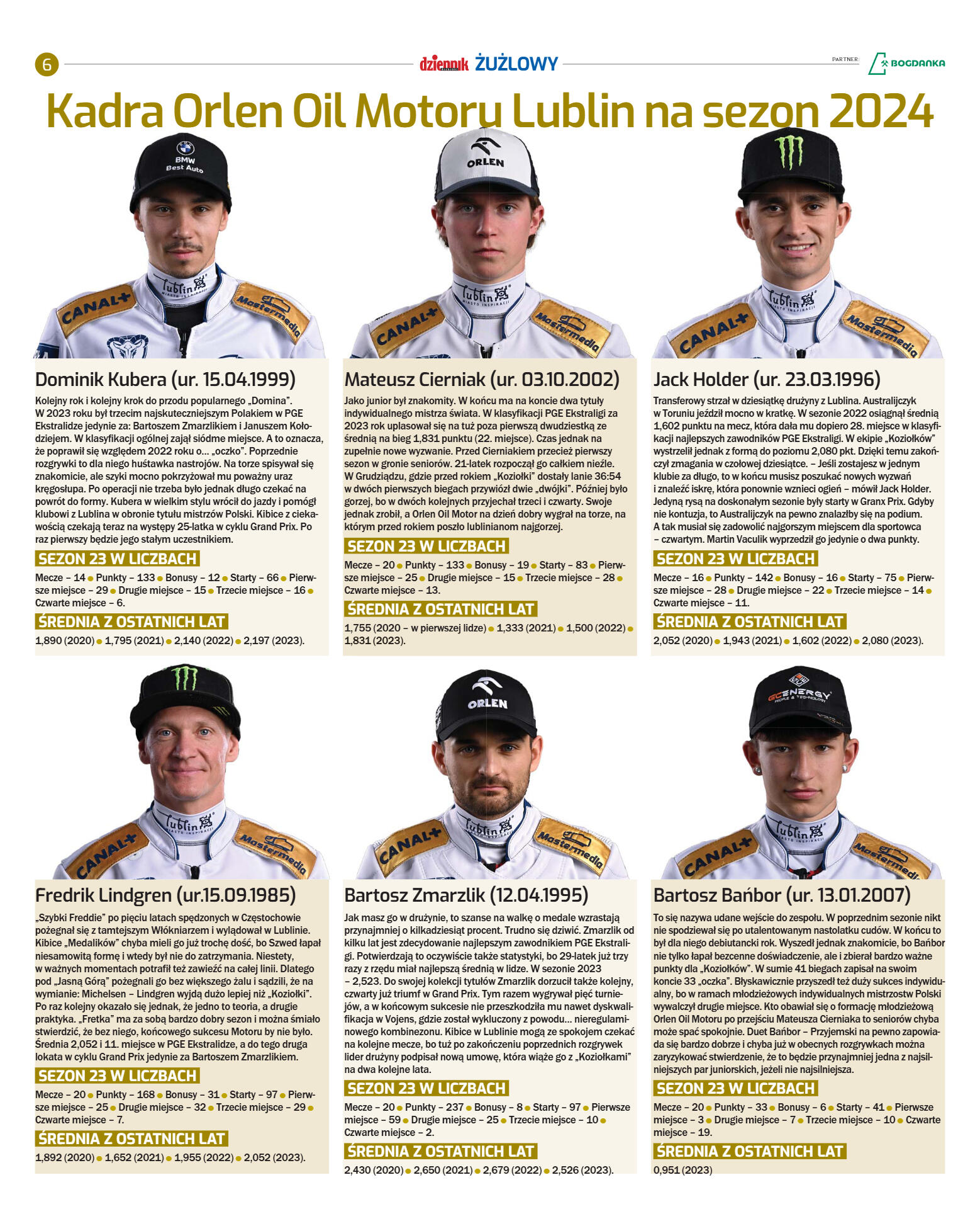 Dziennik żuzlowy - strona 6