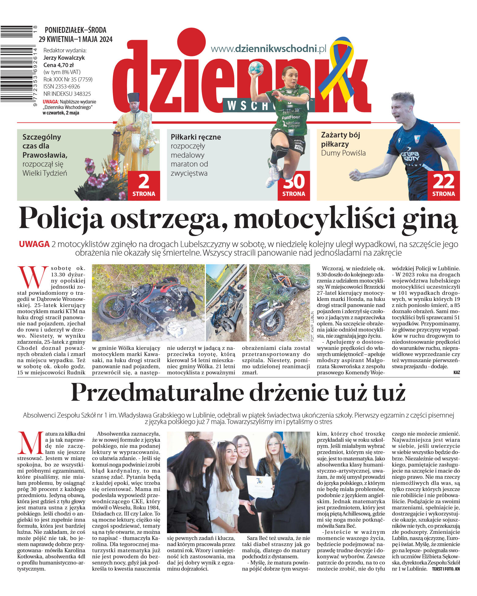 Wydanie główne - strona 1