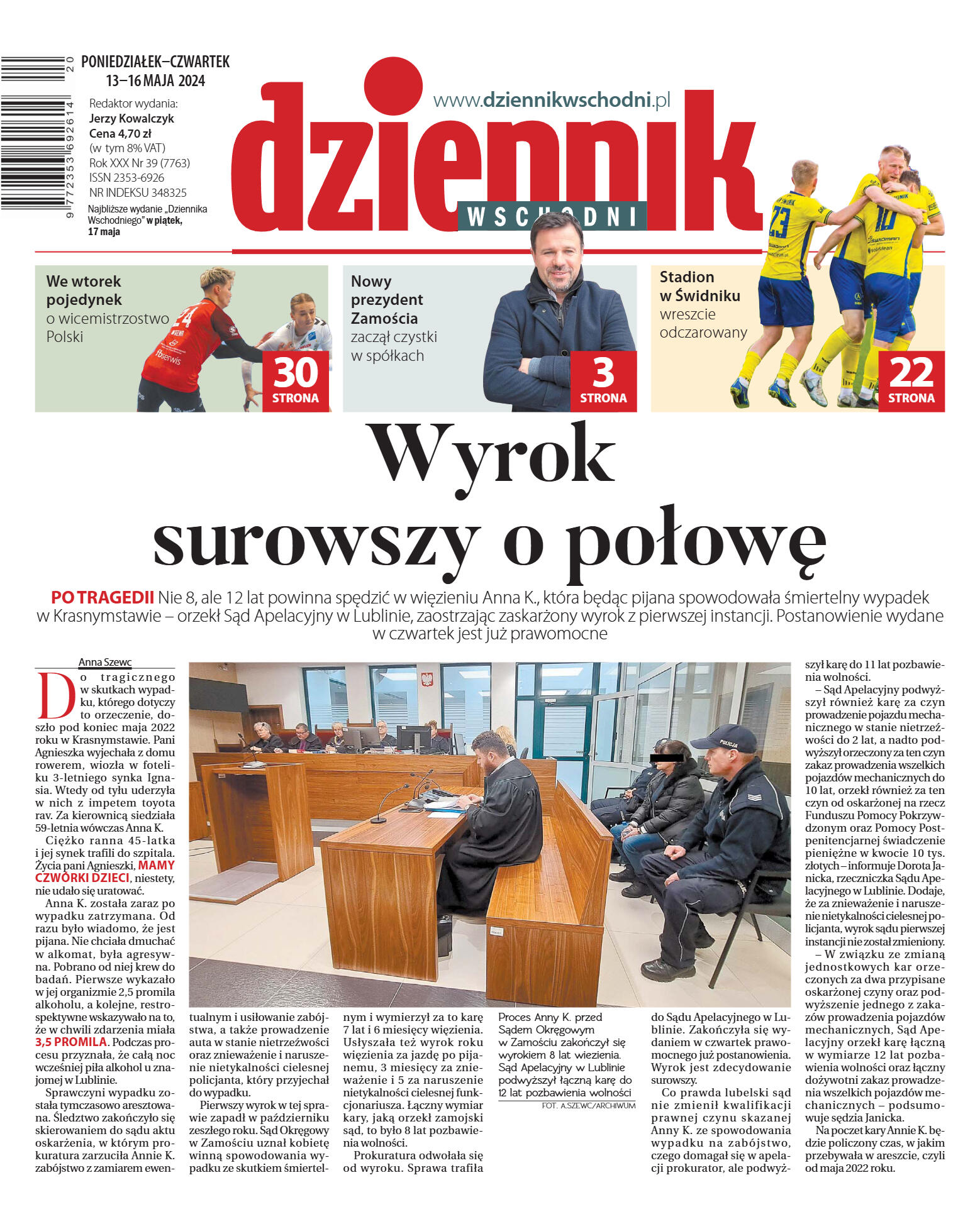 Wydanie główne - strona 1