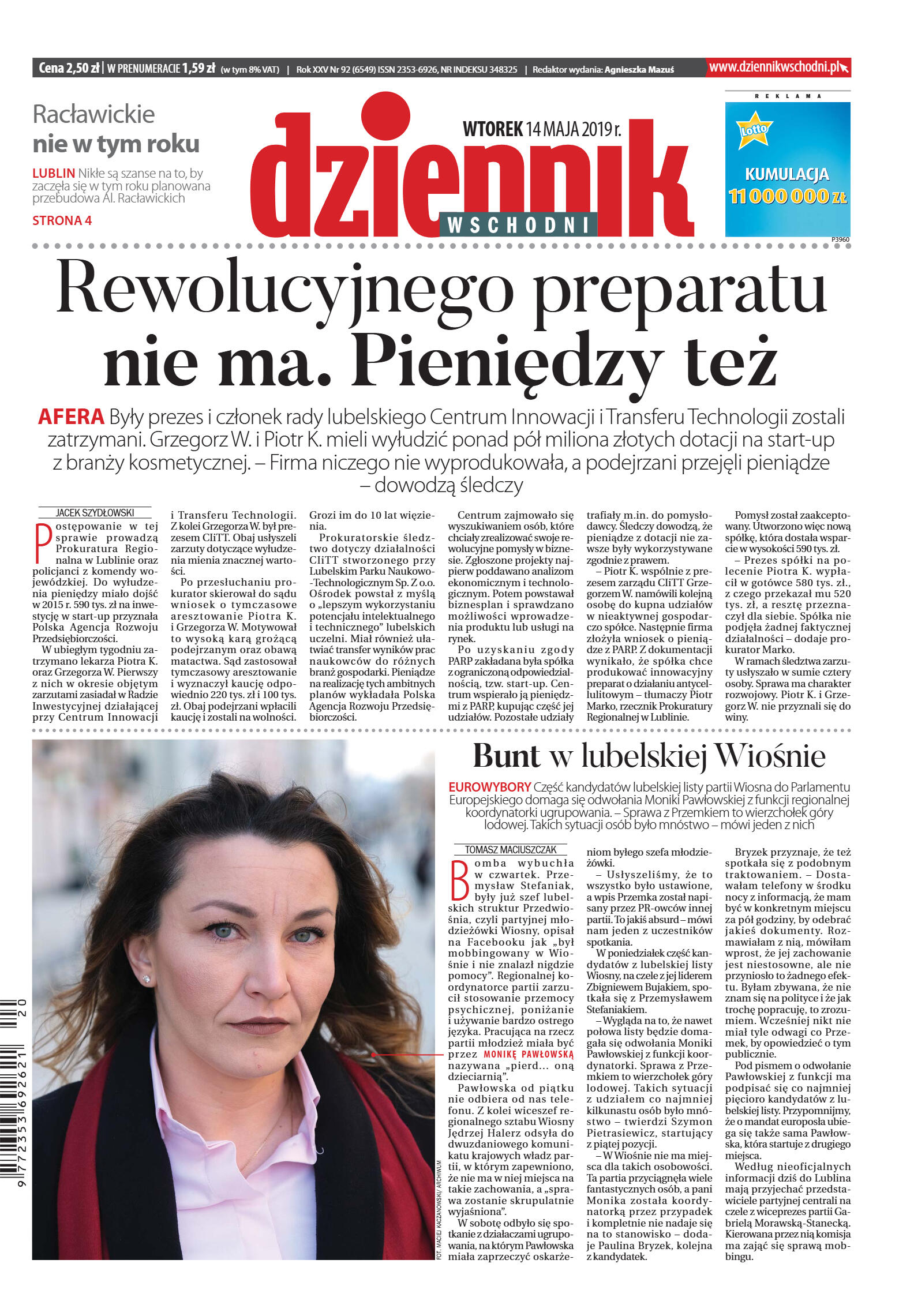 Wydanie główne - strona 1