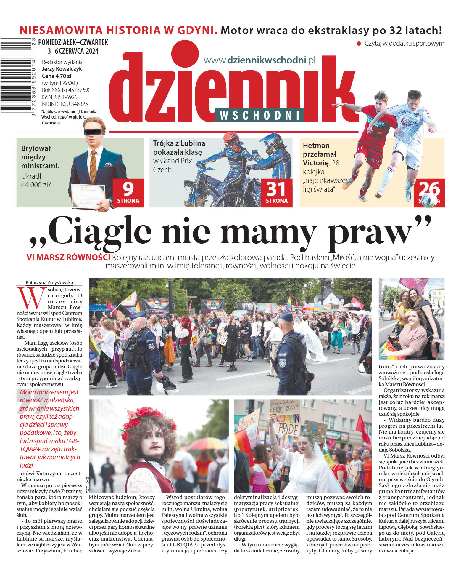 Wydanie główne - strona 1