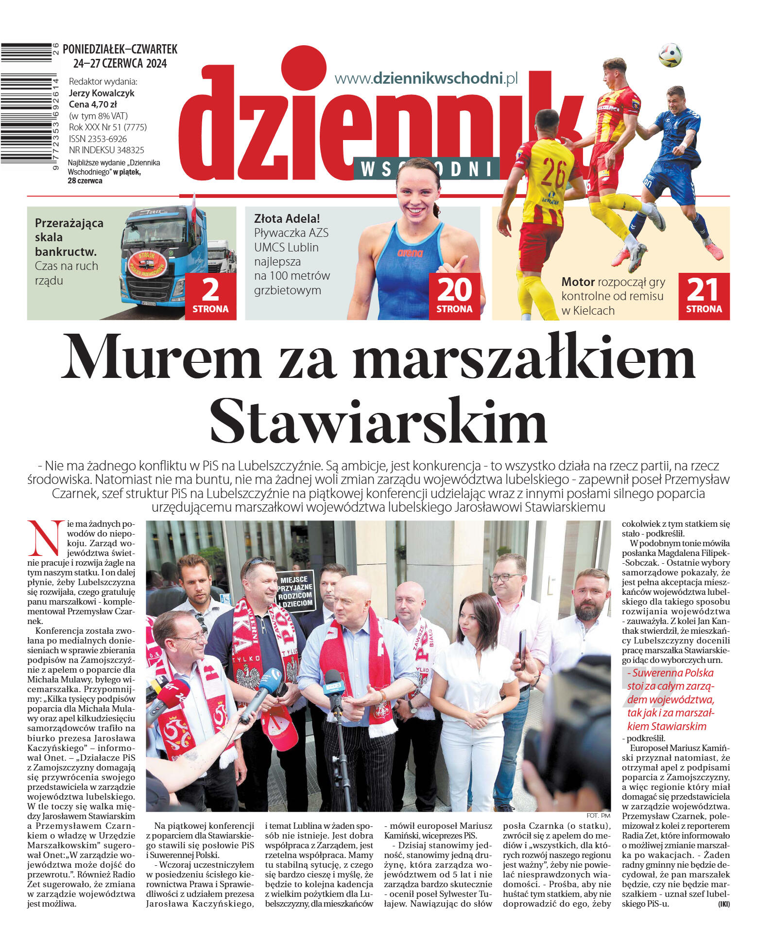 Wydanie główne - strona 1