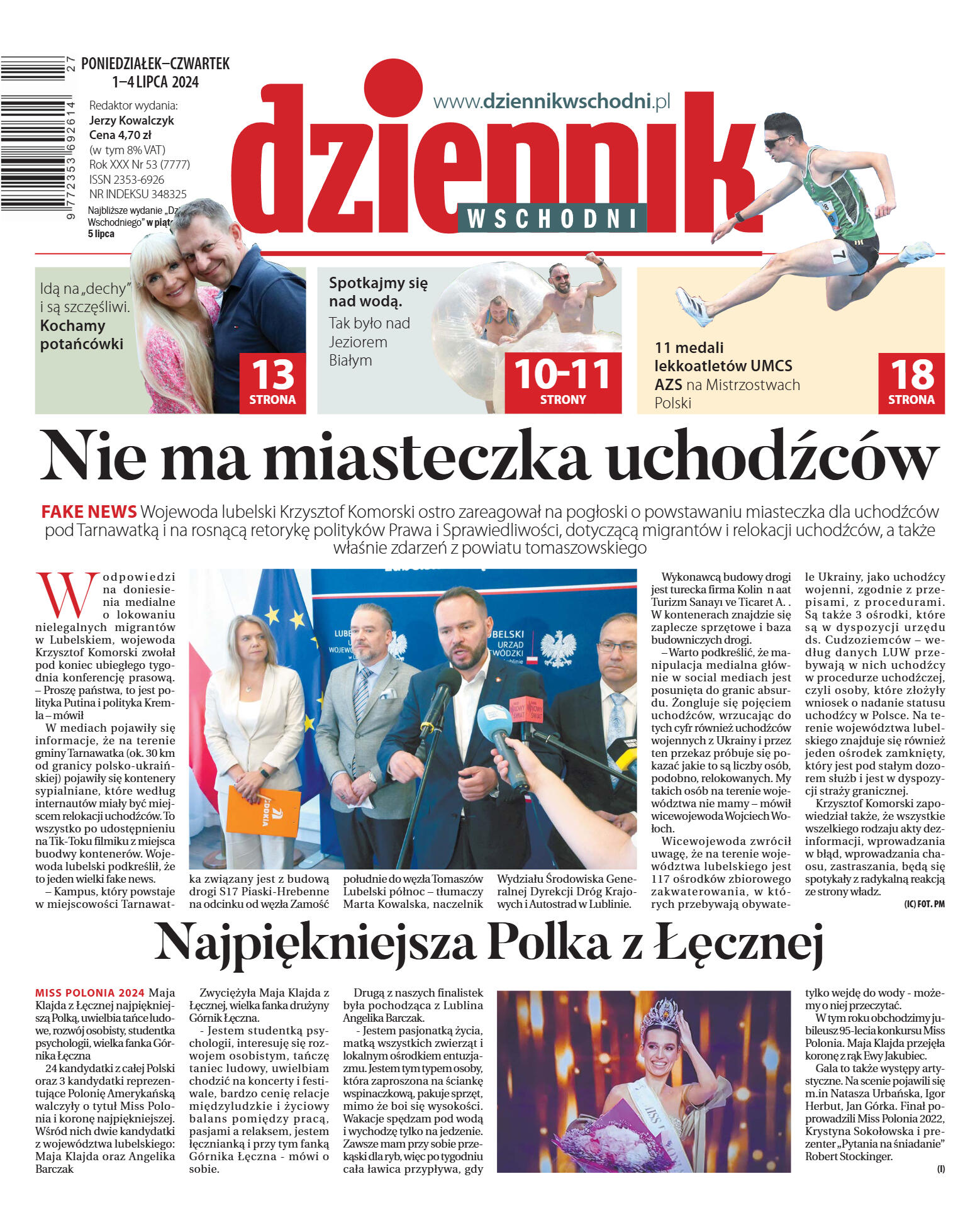 Wydanie główne - strona 1