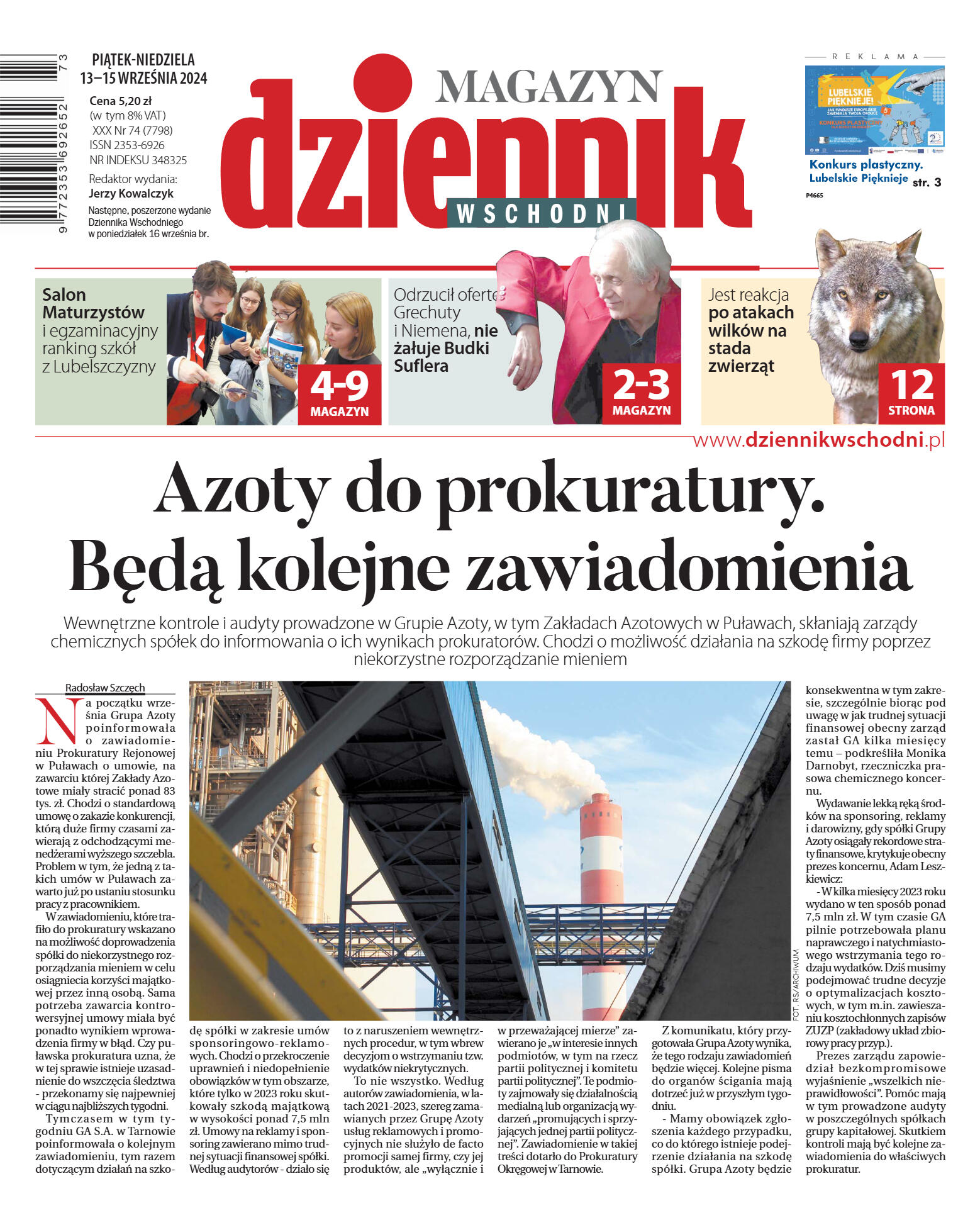 Wydanie główne - strona 1