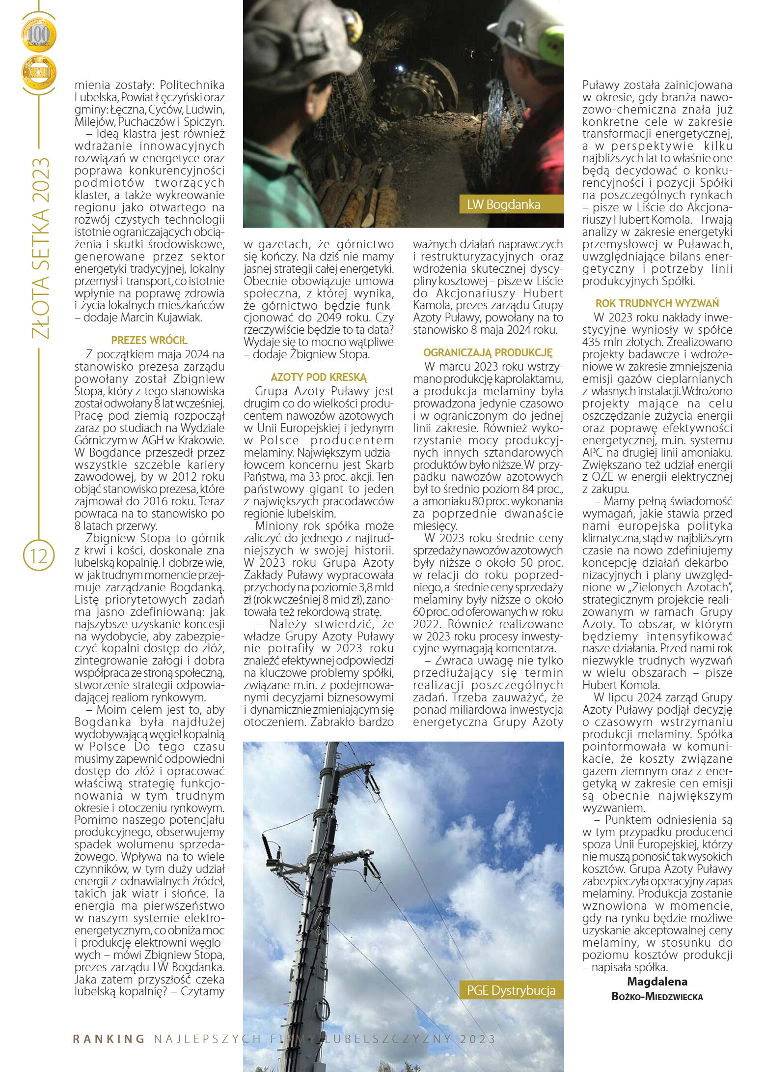 Złota Setka - strona 12