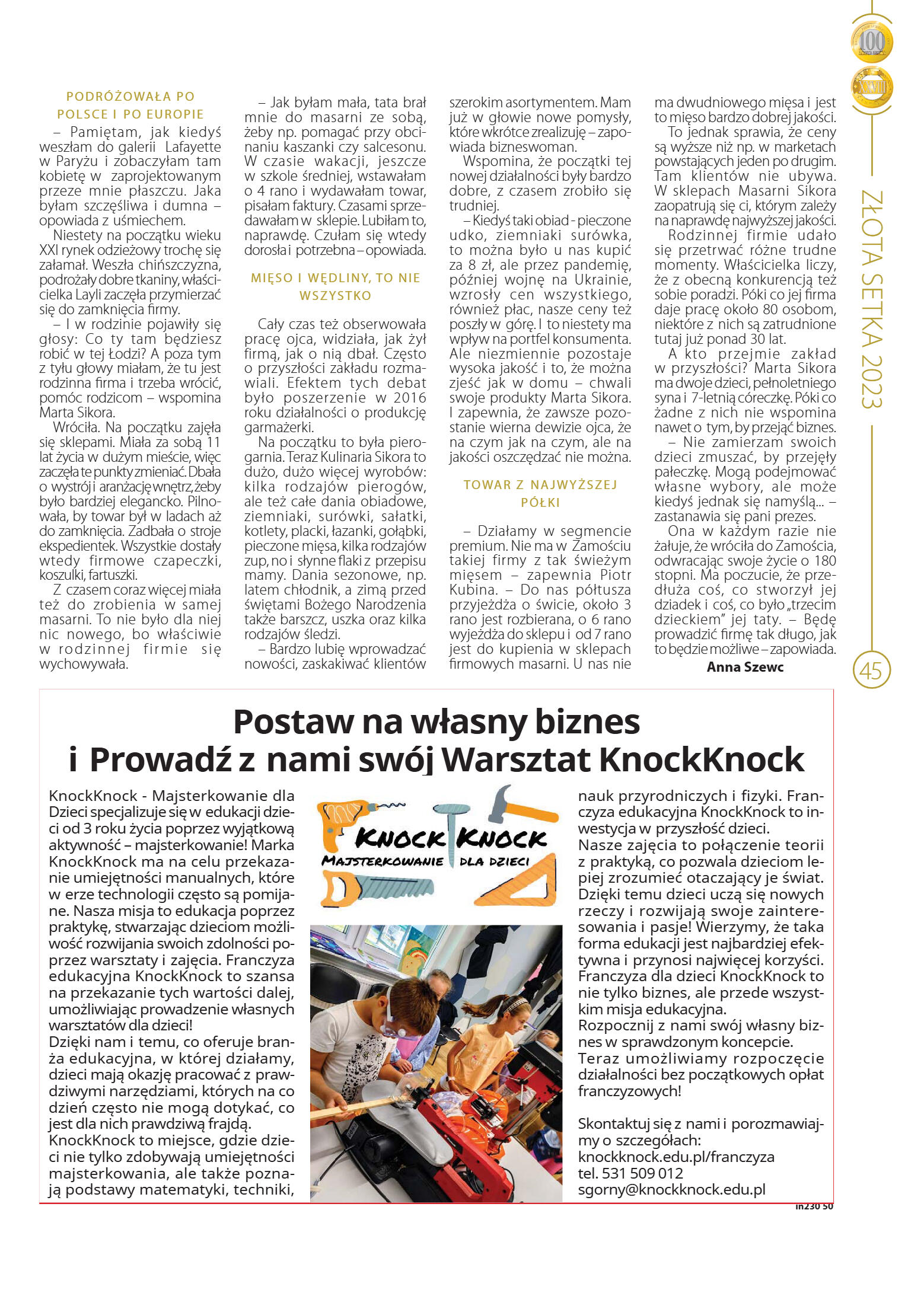 Złota Setka - strona 45