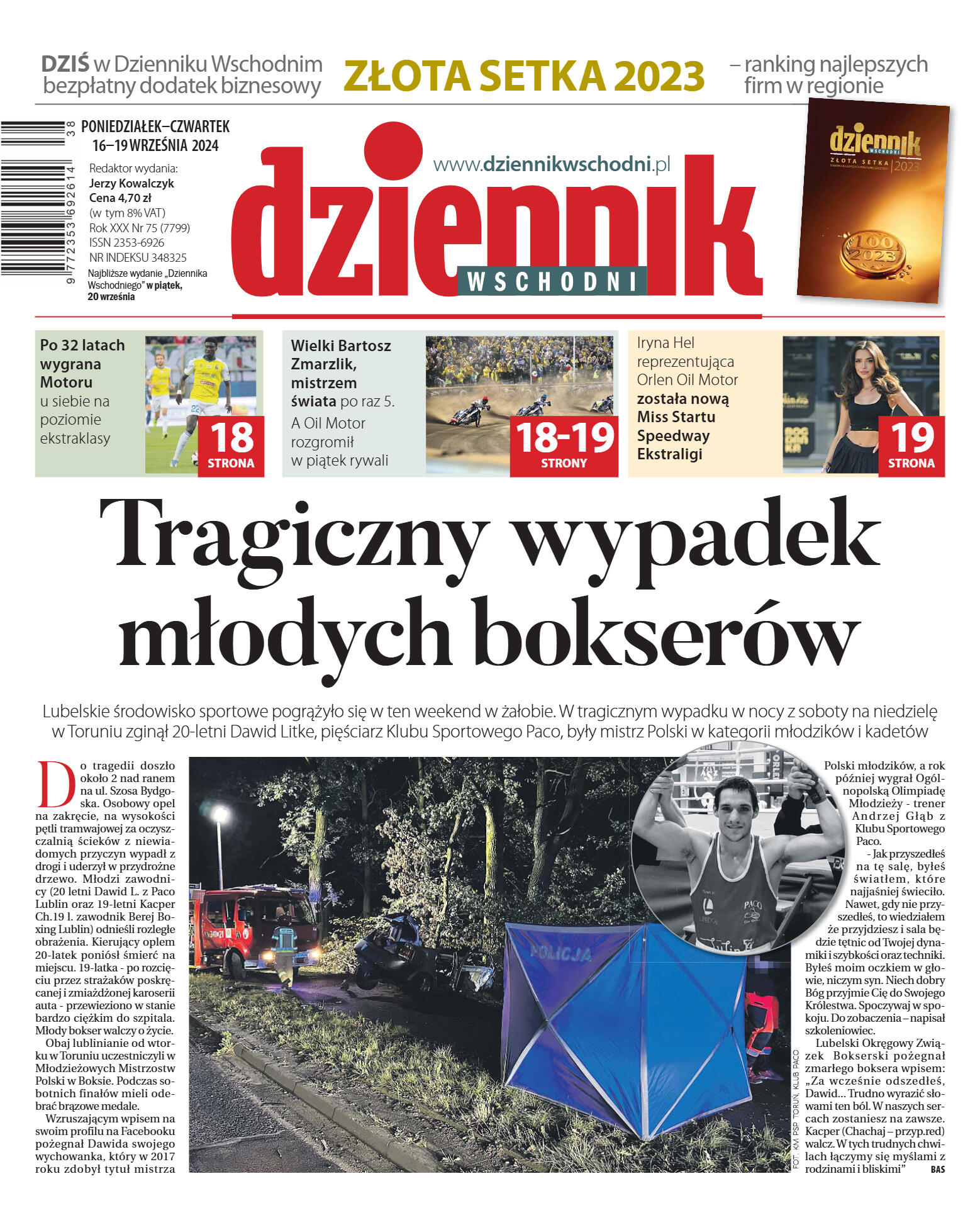 Wydanie główne - strona 1