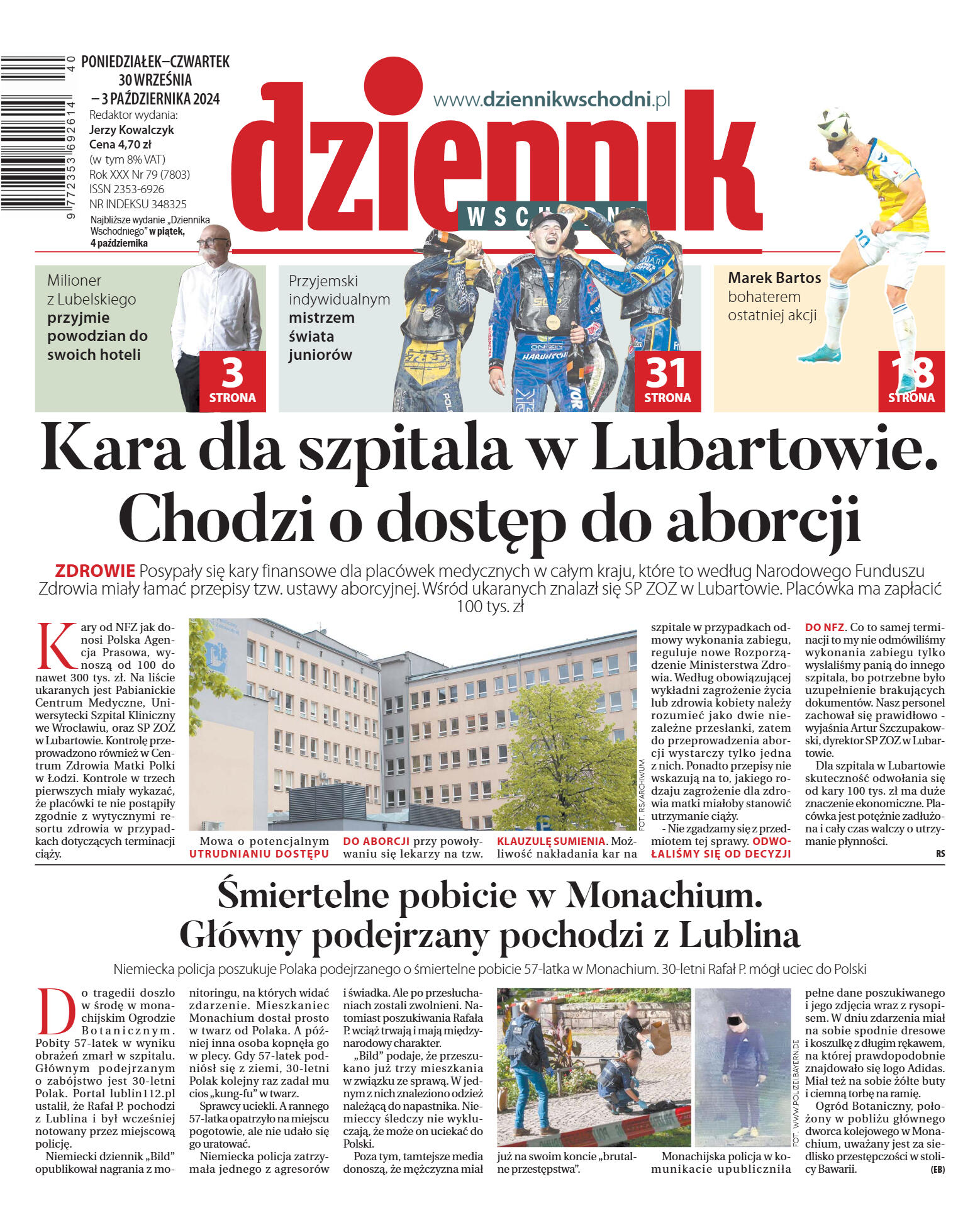 Wydanie główne - strona 1